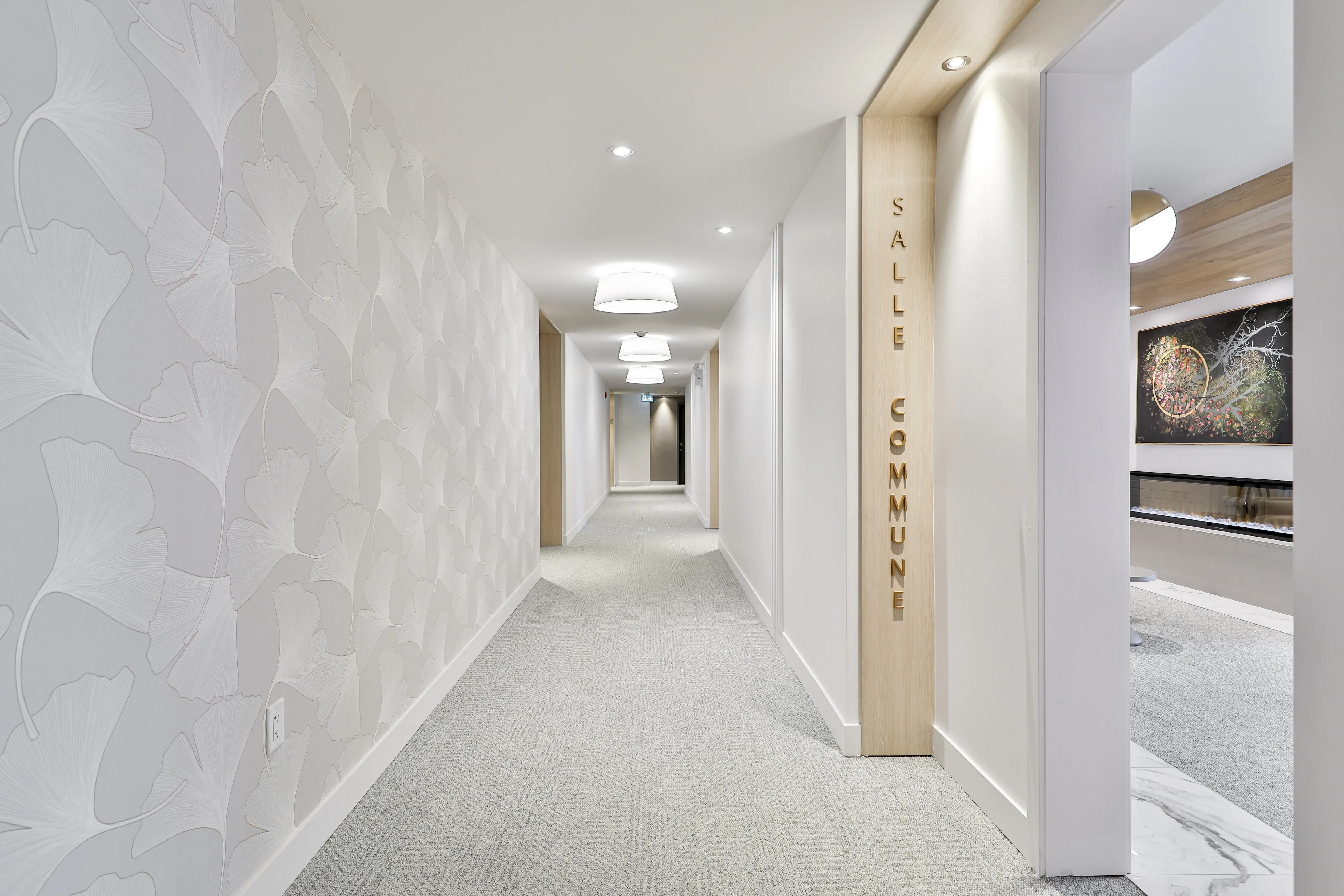 Salle commune Lobby des Cimes St-Sulpices