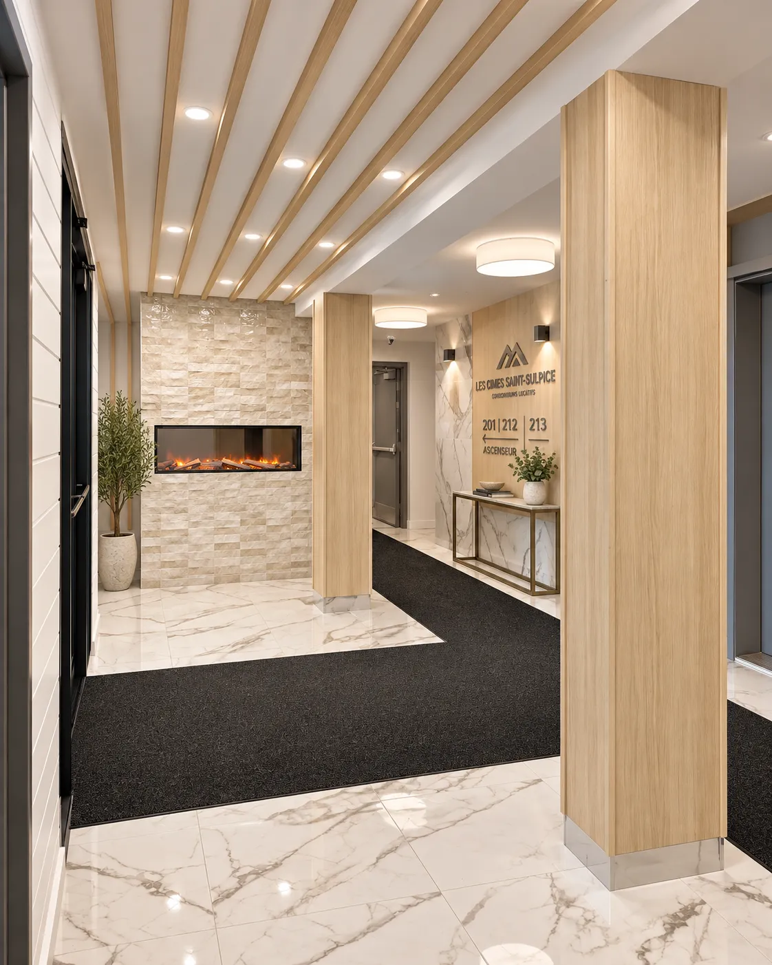 Lobby Lobby des Cimes St-Sulpices