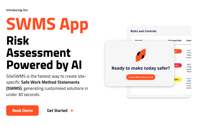SWMS app WHS 