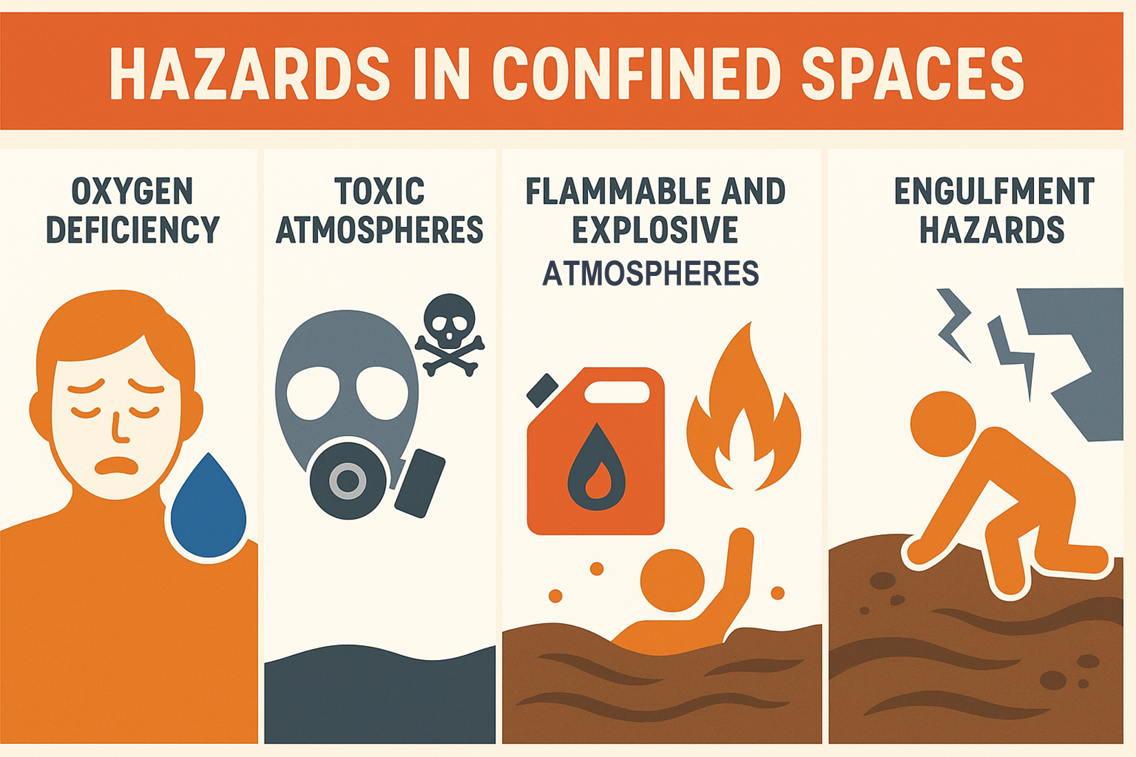 hazards in confined spaces