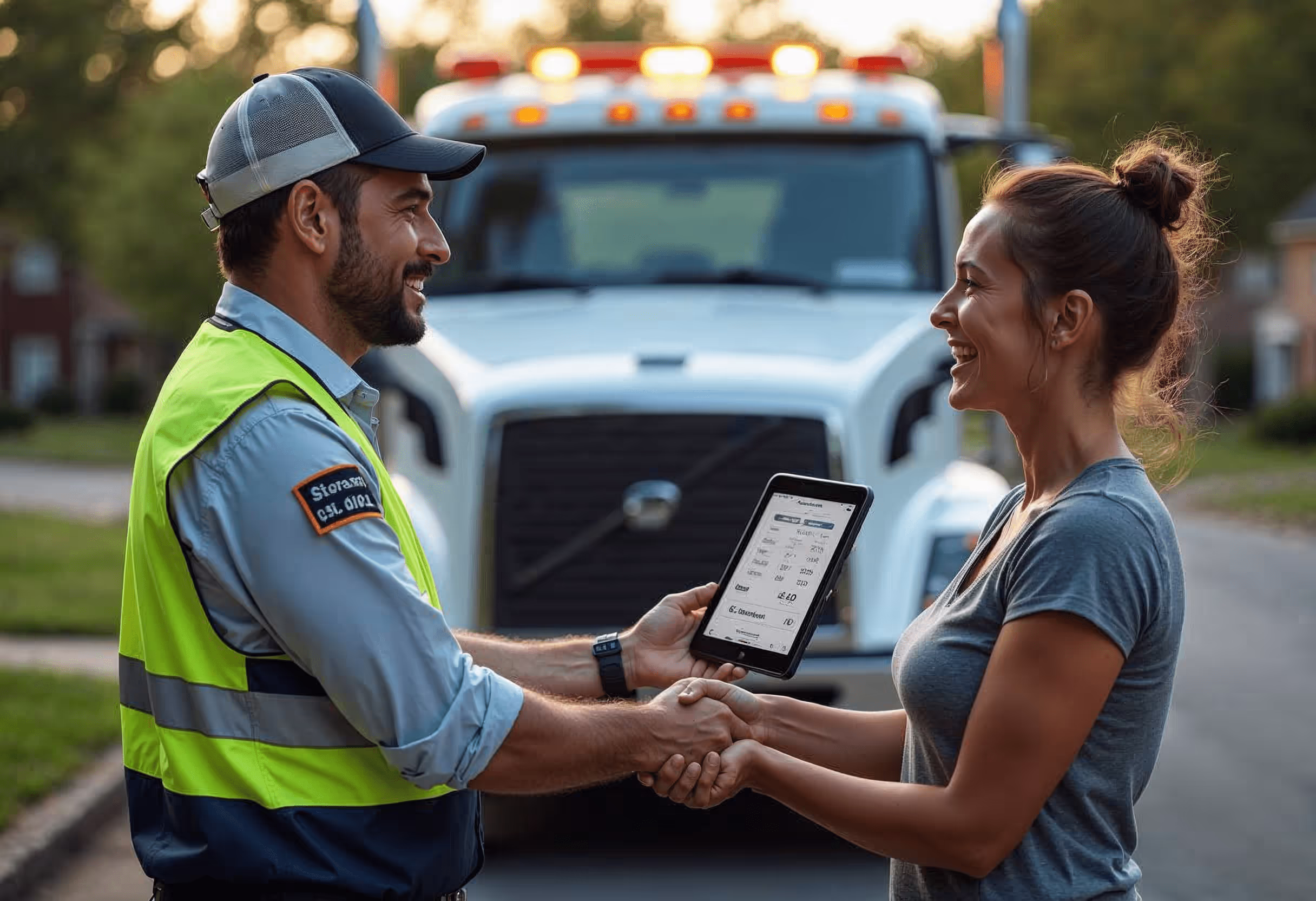 customer thanking for transparent pricing