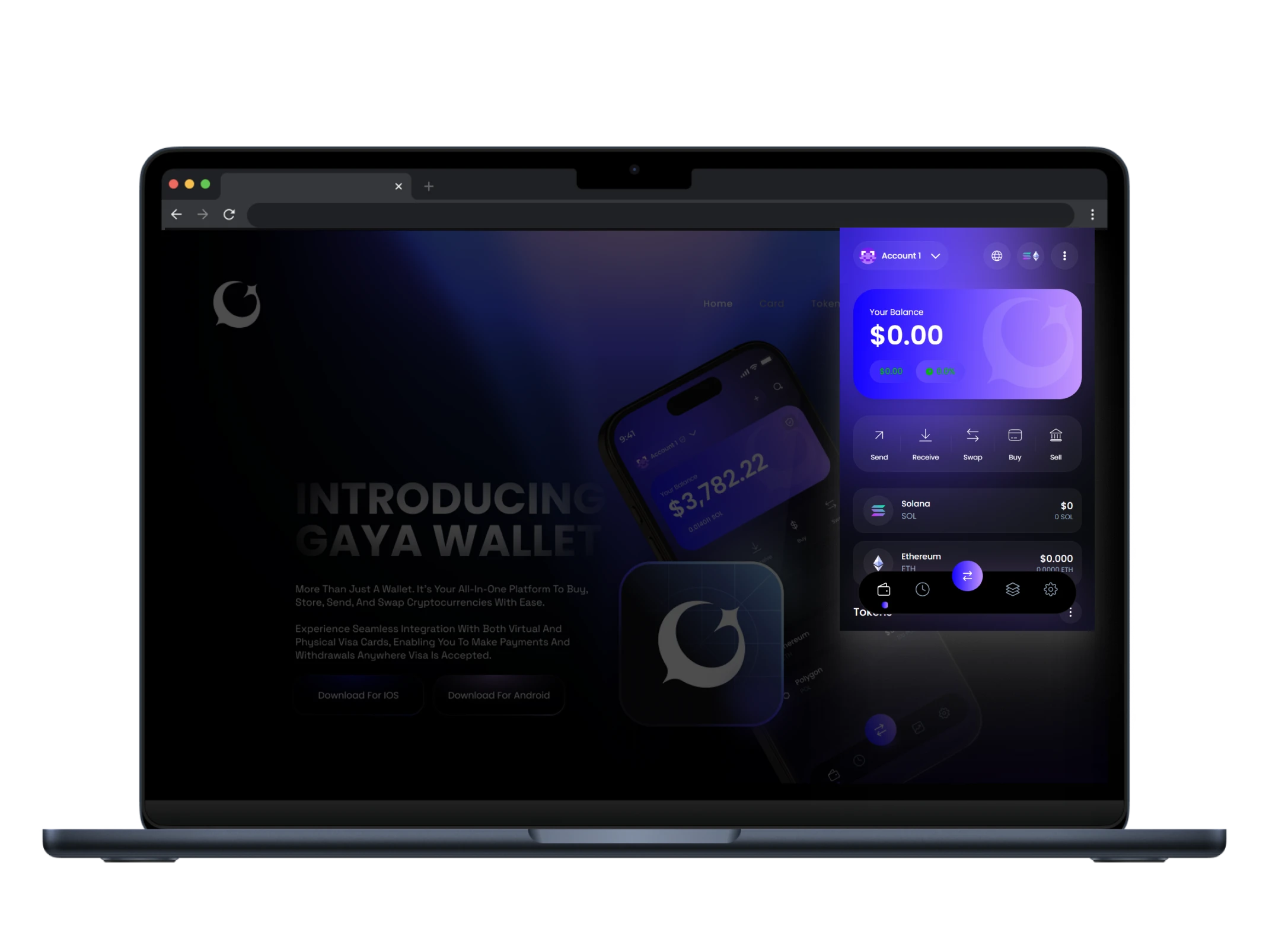 MacBook mockup