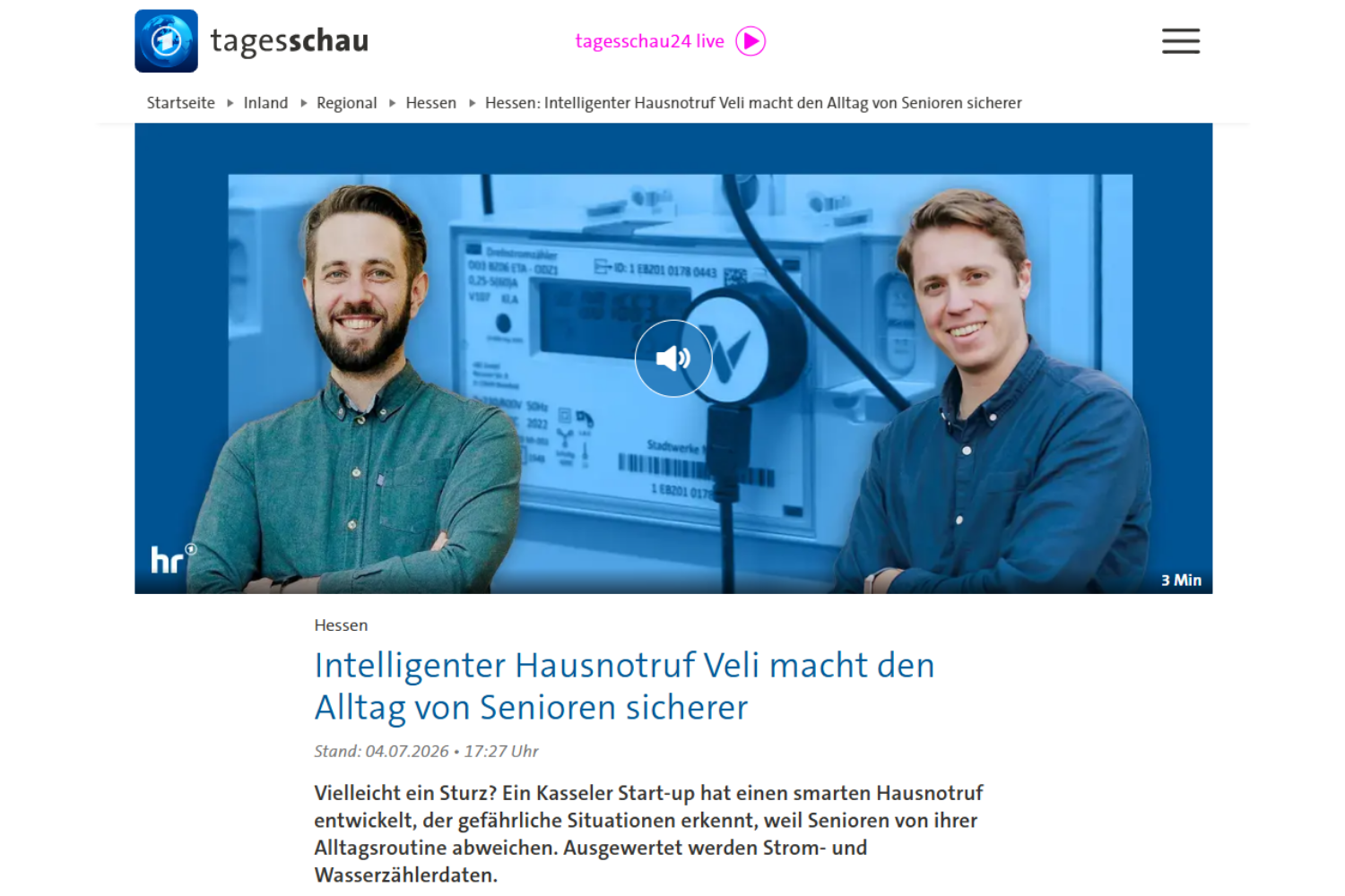 "Ich fühle mich einfach sicher und bin voll davon überzeugt.”