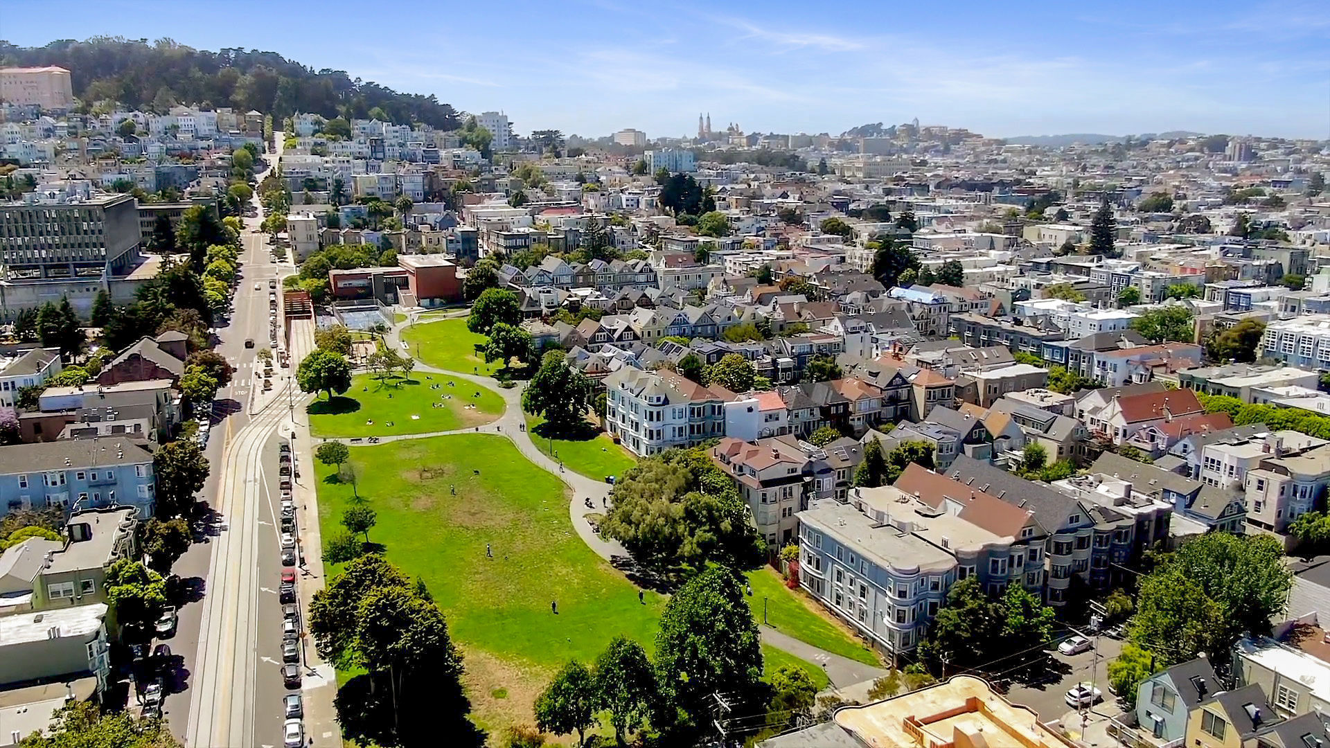 Duboce Triangle near Custom Fit Market Street