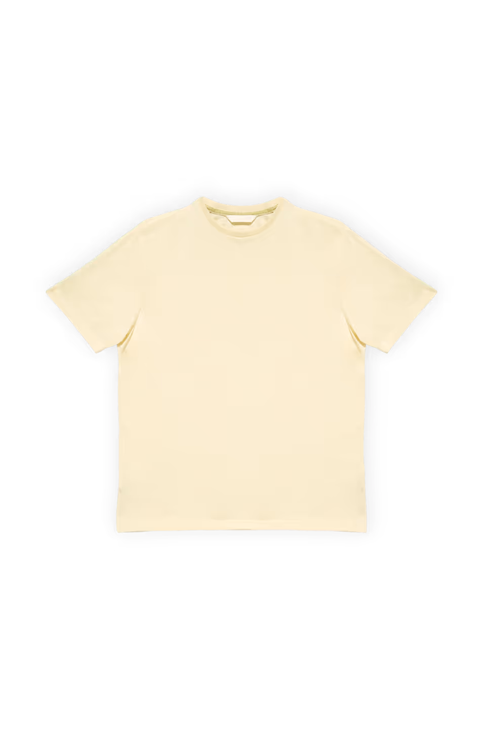 Ribbed Neck Classic T-shirt