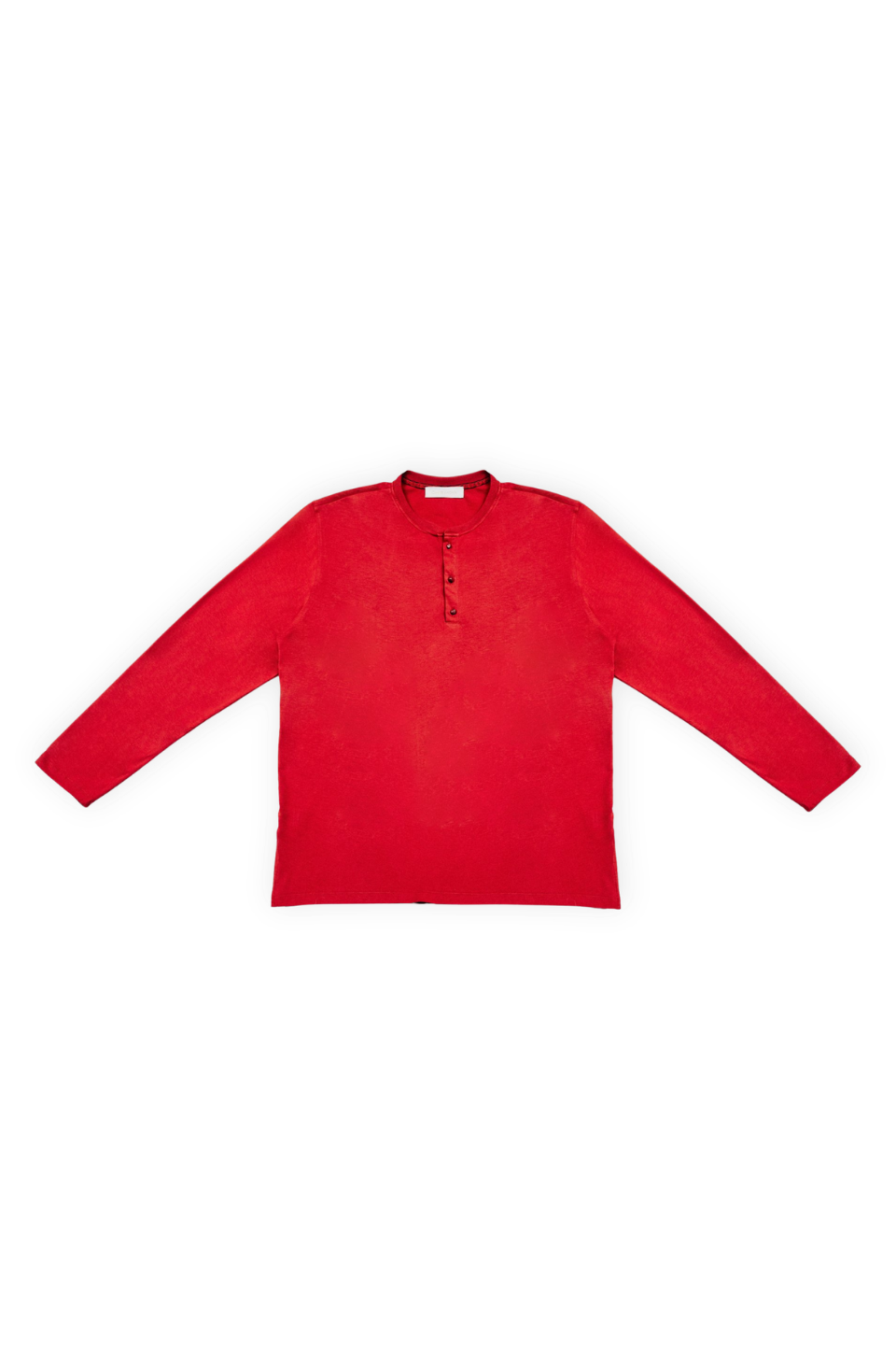 Bead-Button Long Sleeve T-Shirt