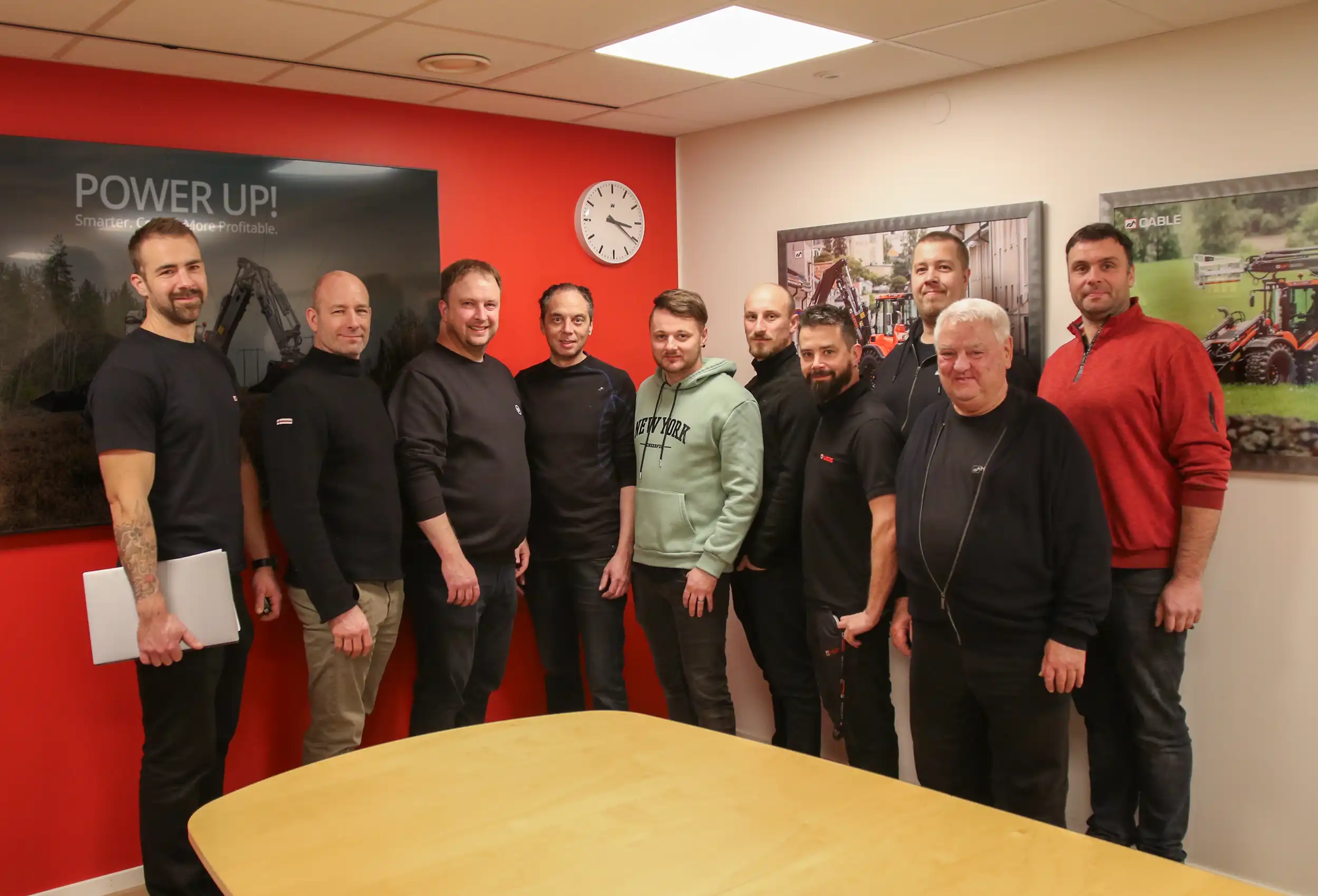 Utbildningsdagar för servicetekniker på plats i Hudiksvall