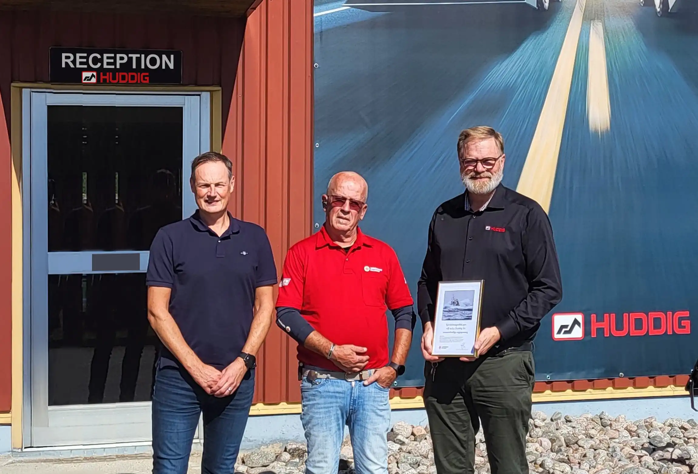 Huddig stödjer Sjöräddningssällskapet