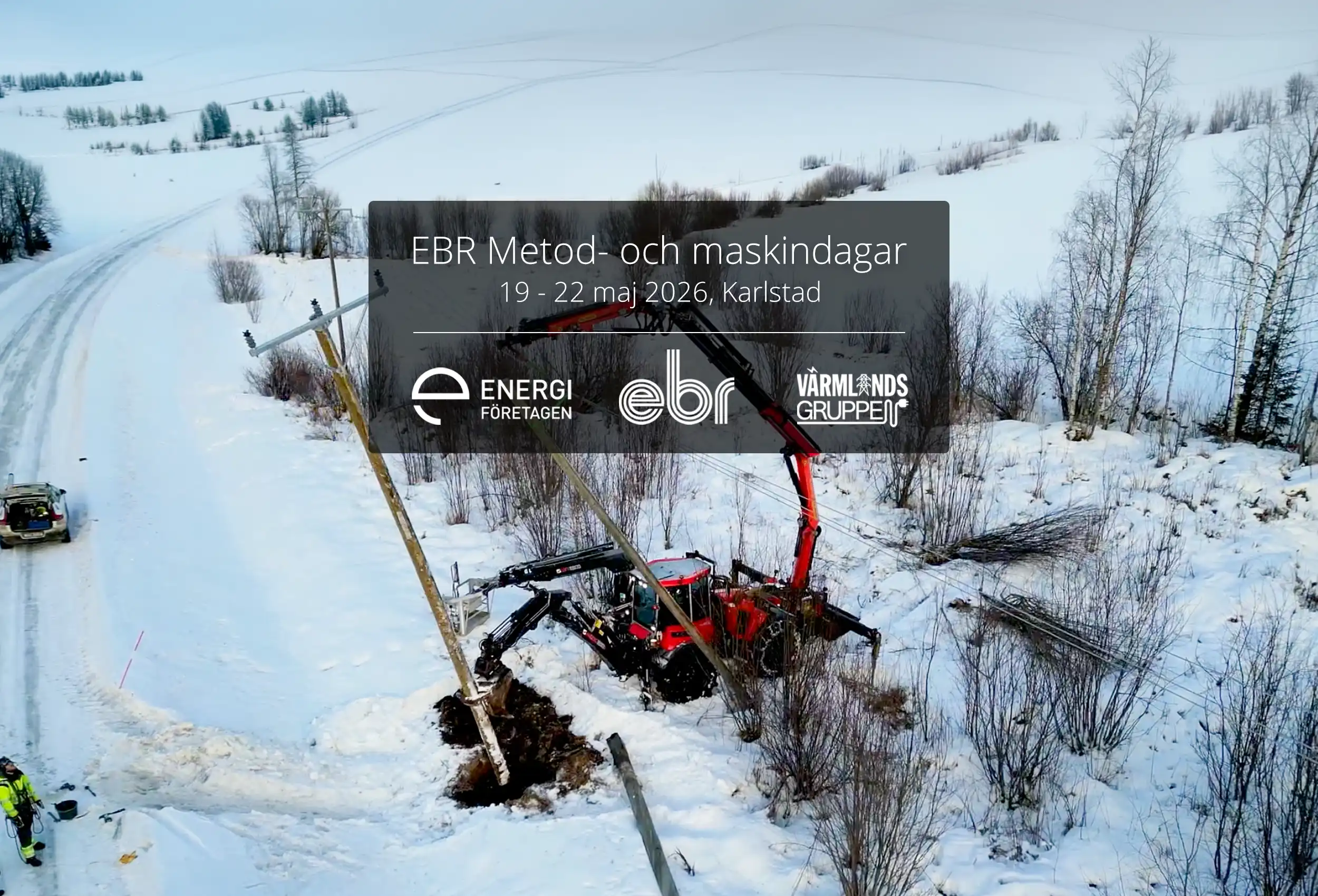 Vi ställer ut på EBR Metod- och maskindagar i maj