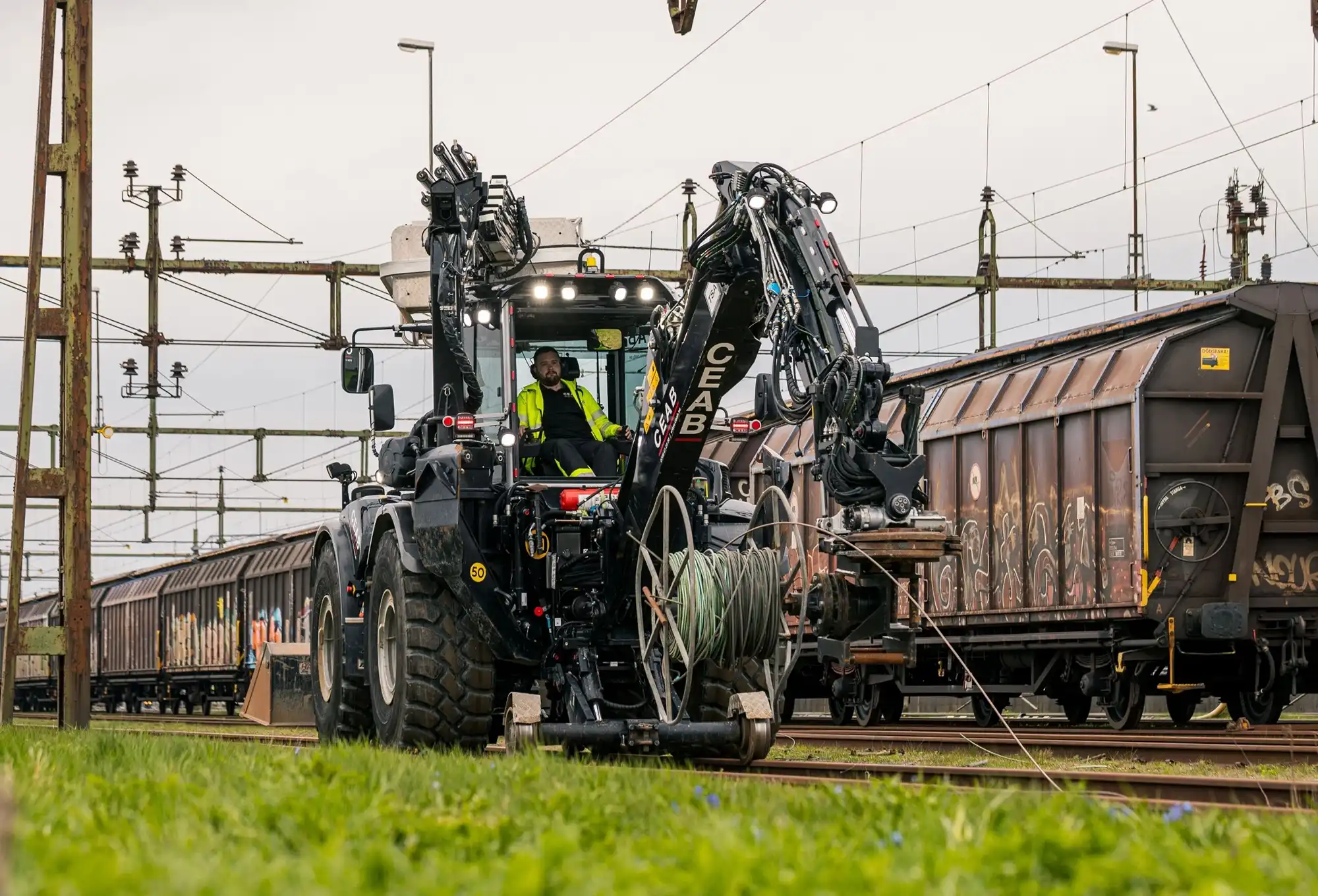 Driftsäkerhet och kompetens i fokus i CEAB:s arbete med HUDDIG på järnvägen