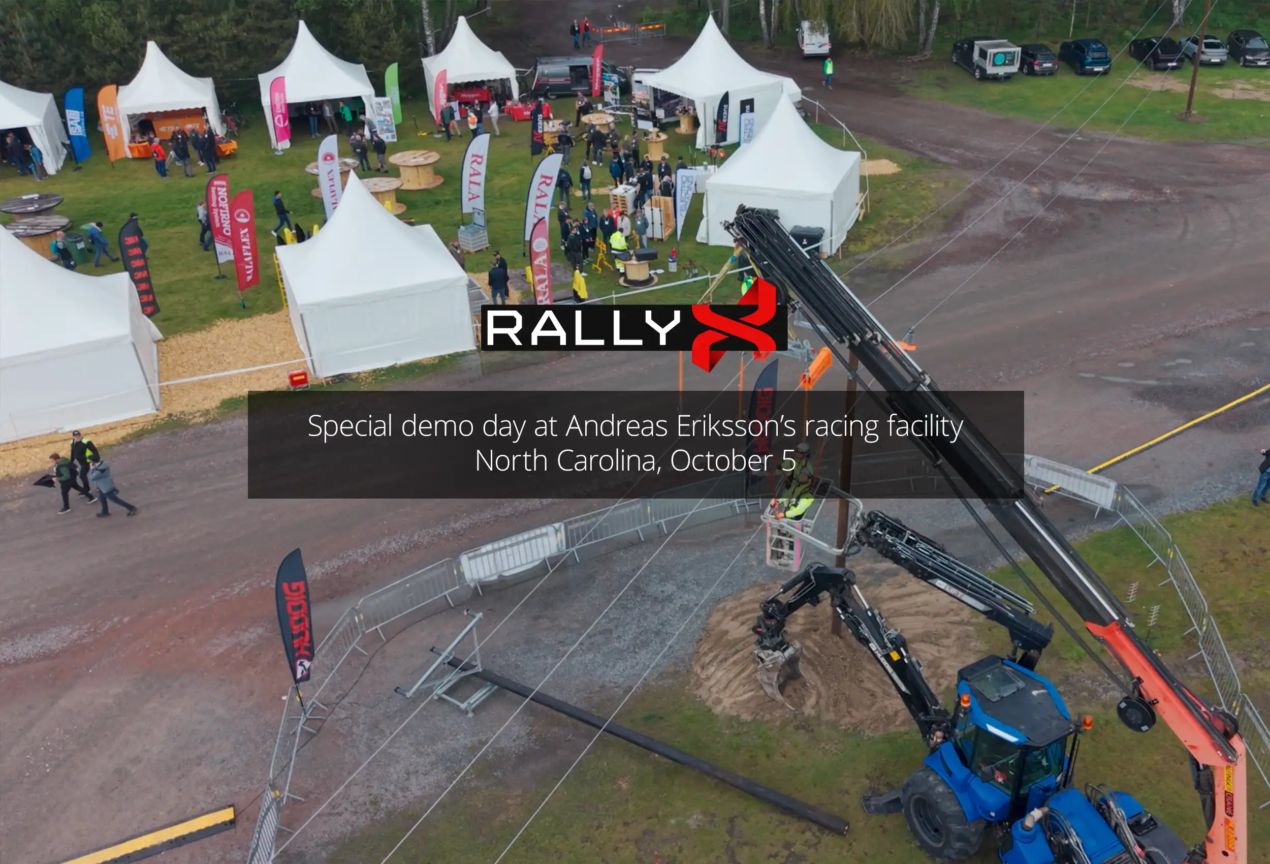 HUDDIG + RallyX = en dag du inte vill missa!