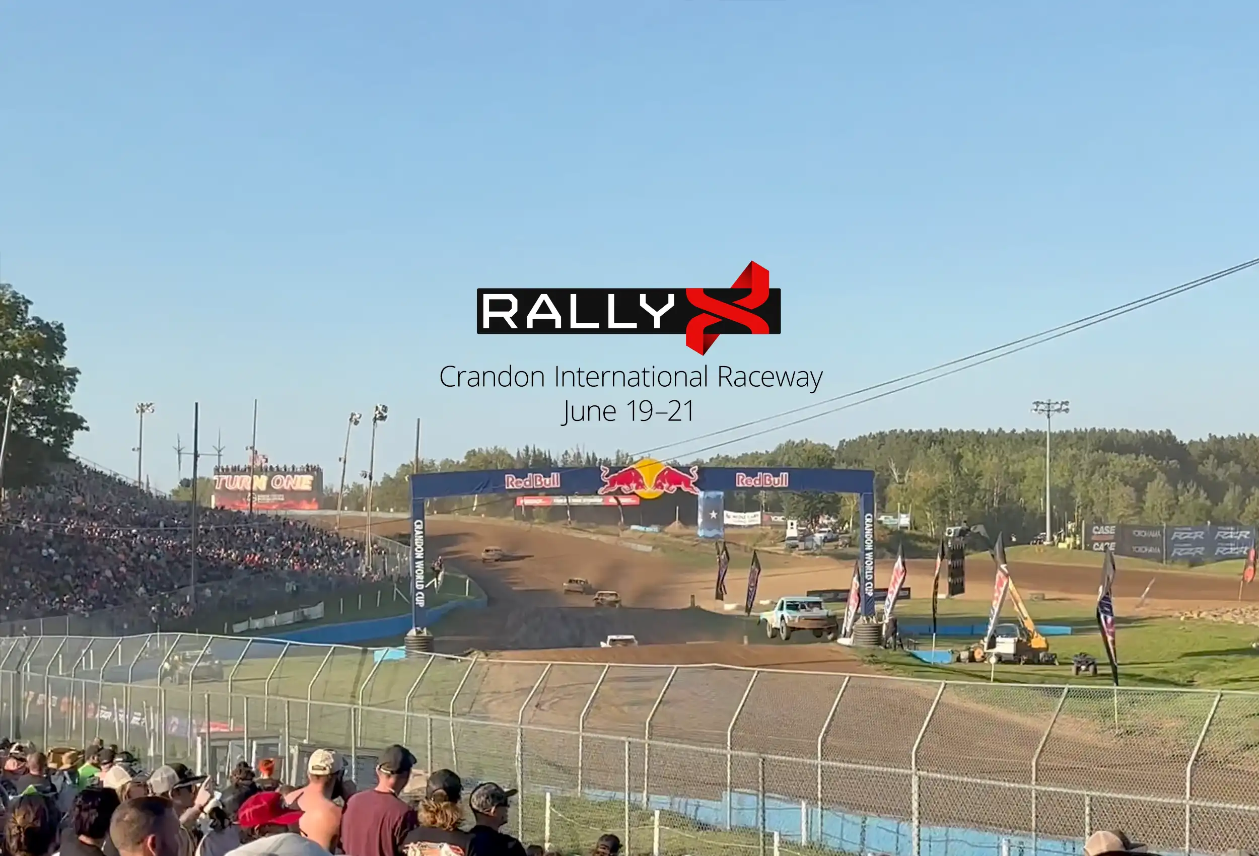 RallyX kommer till Crandon – och Huddig Inc. finns på plats!