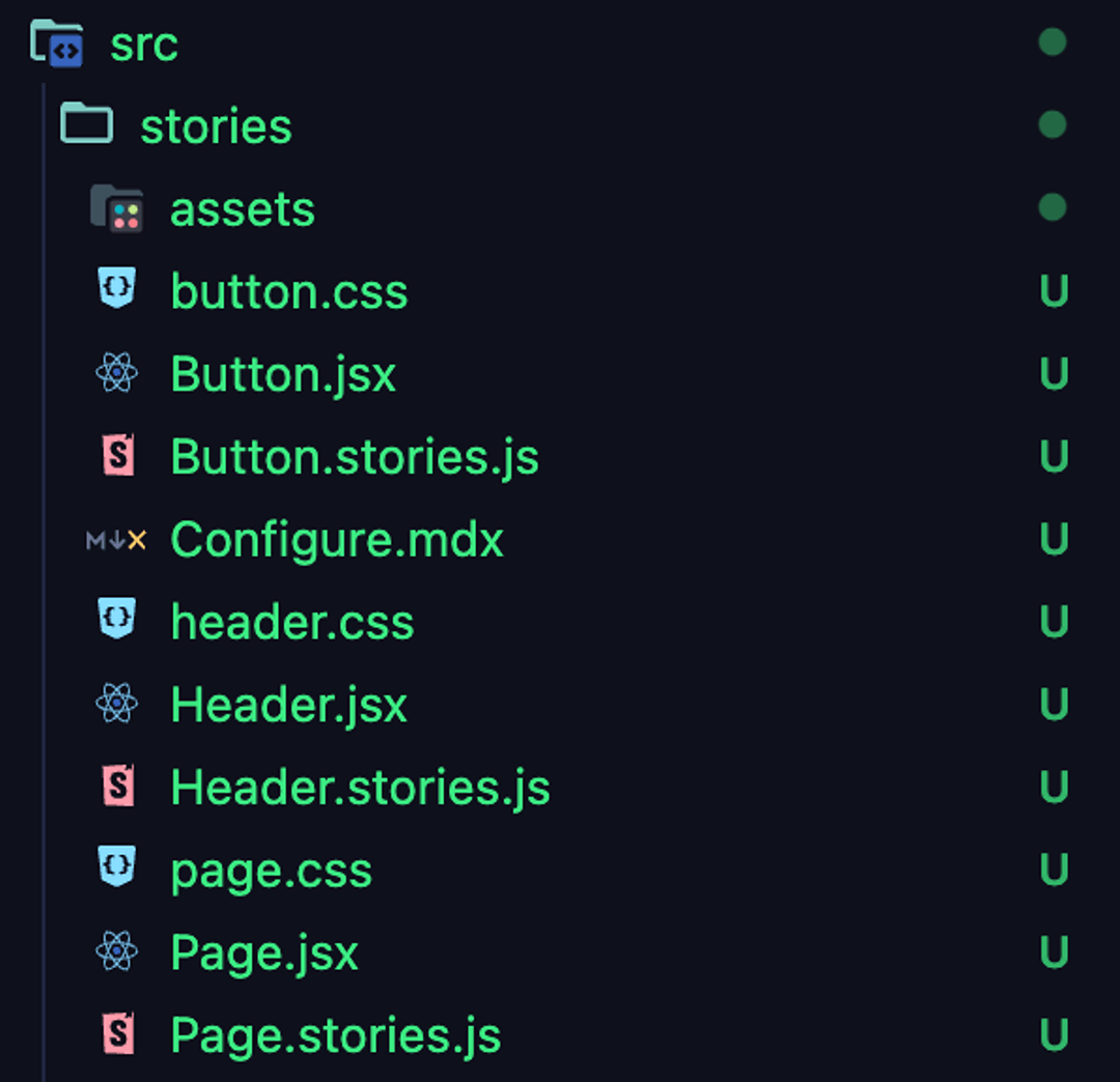 Component's game with Storybook
