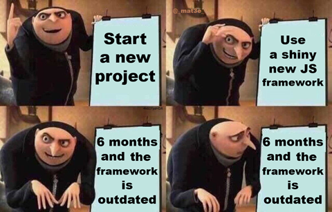 This is something Elixir users won't relate to in 2021.