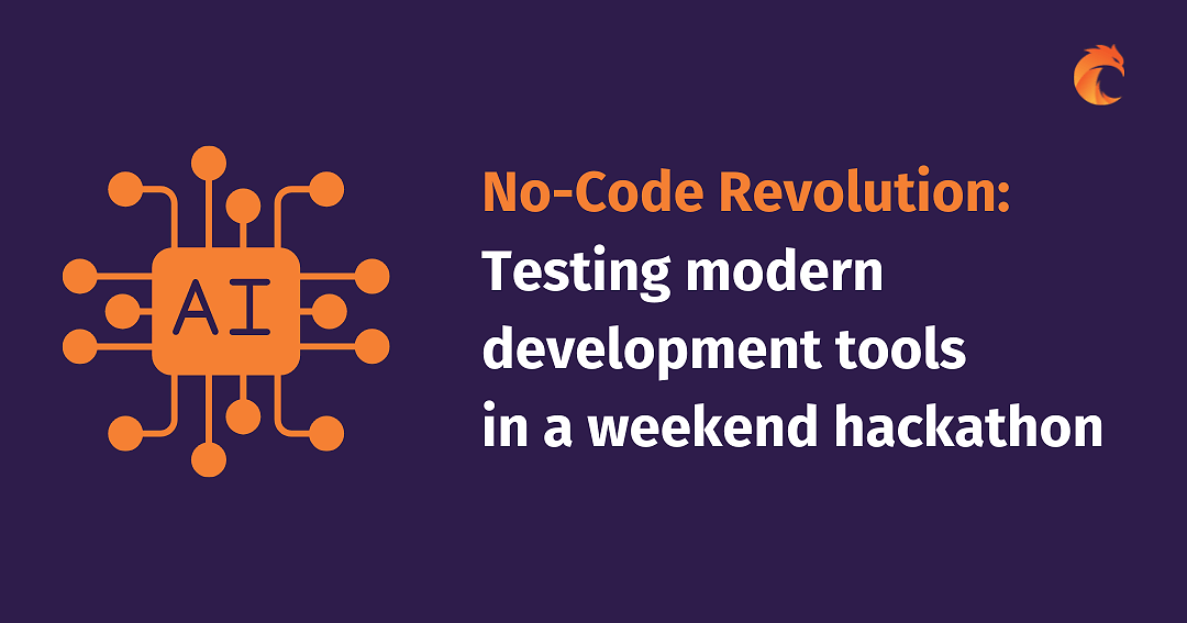No-code revolution: Testing modern development tools in a weekend hackathon