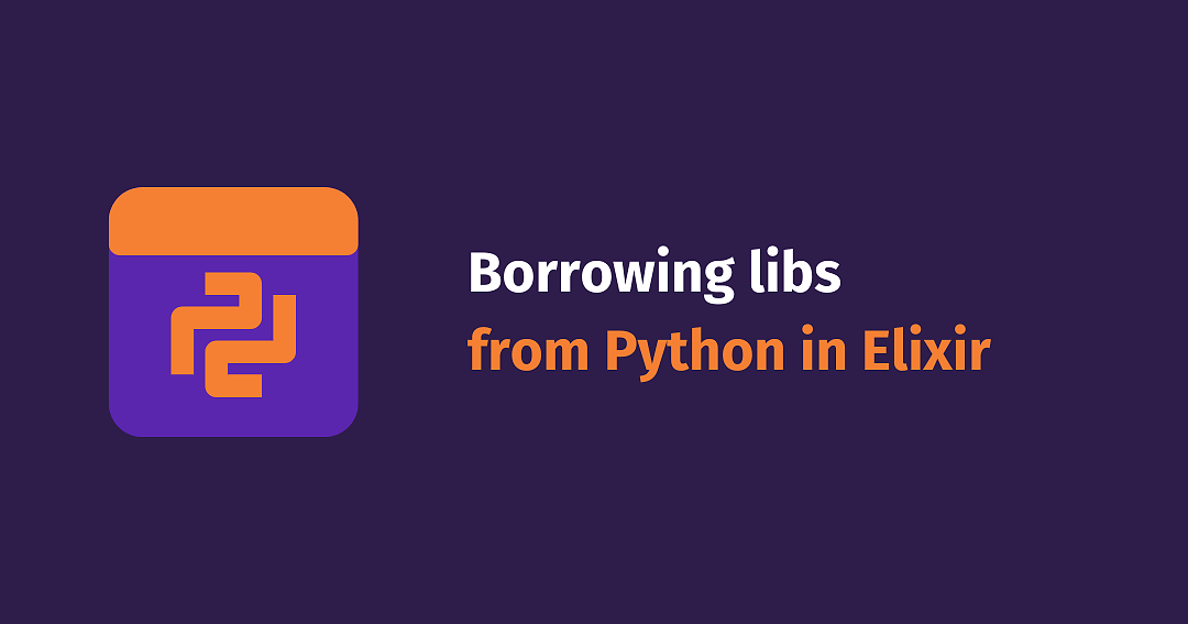 Borrowing libs from Python in Elixir