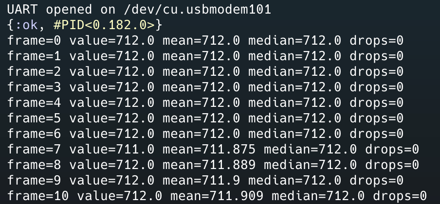 Logging our input data in the Elixir console