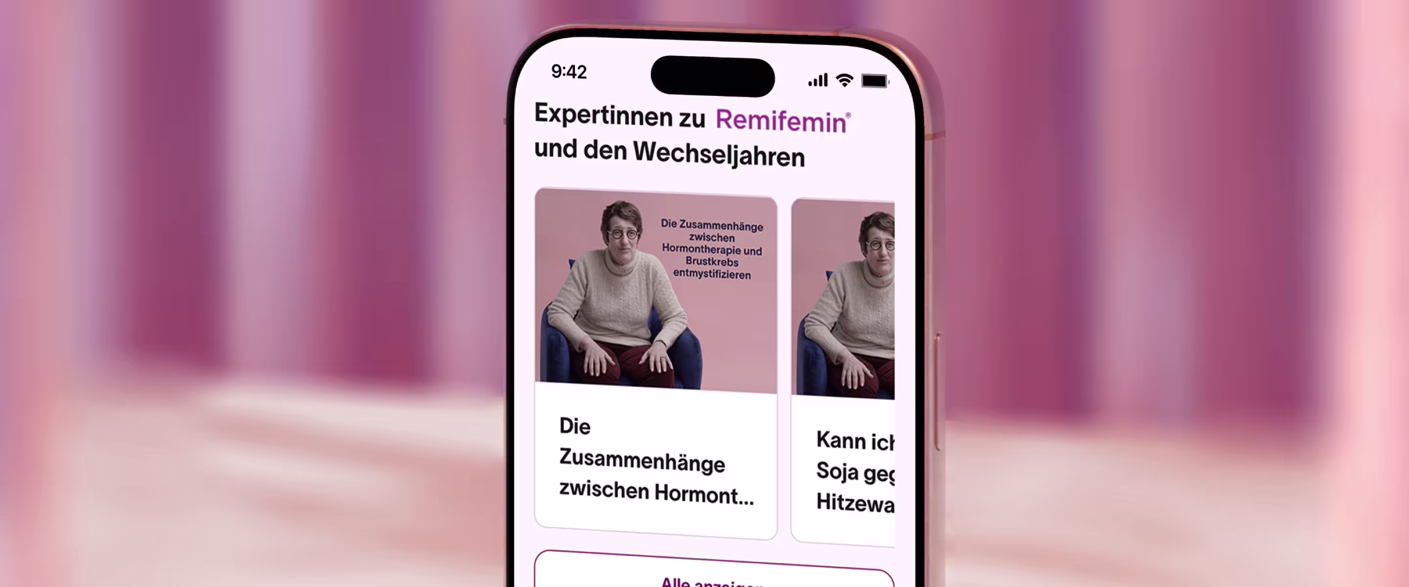 Remifemin brings Germany's most trusted menopause supplement into the digital age — with a companion app that helps women track symptoms, understand their journey, and stay consistent with their treatment.