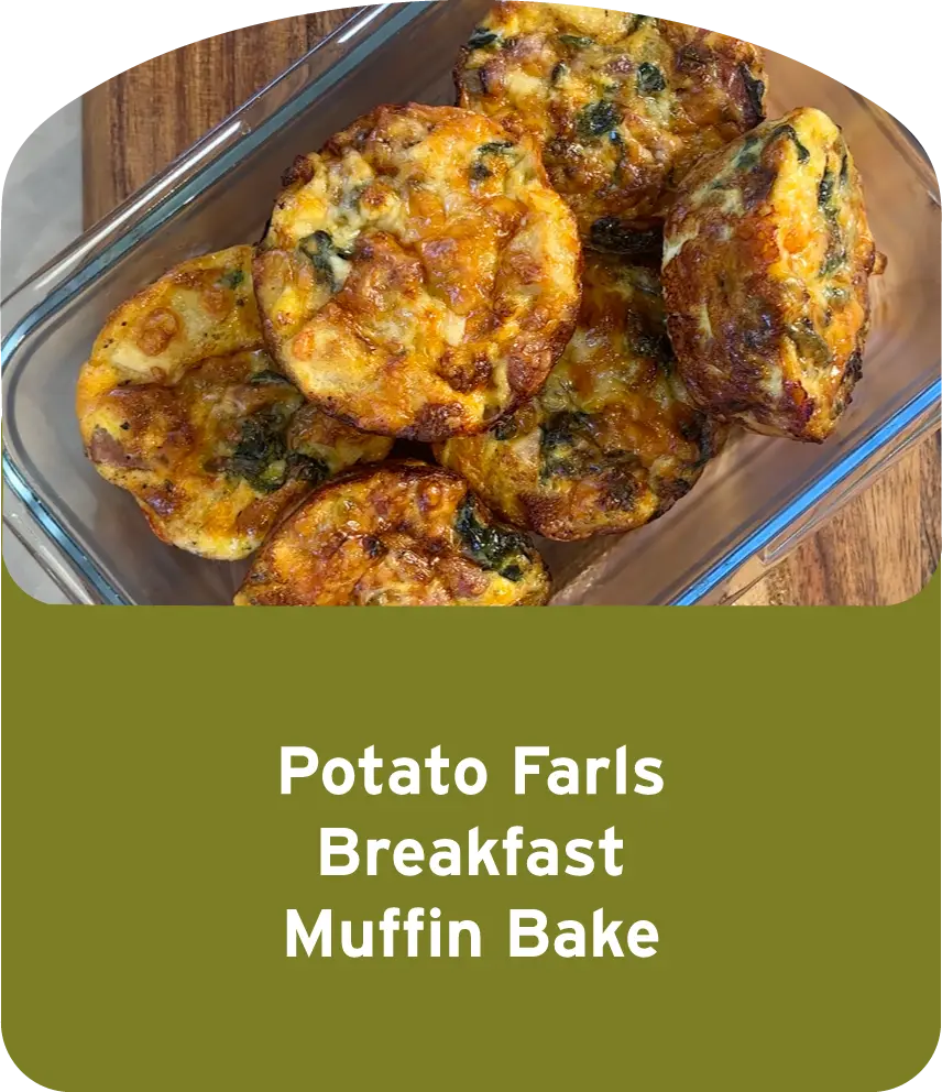 Potato Farls Breakfast Muffin Bake