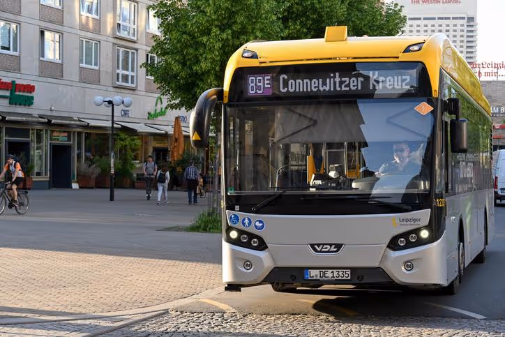 Bus in Leipzig