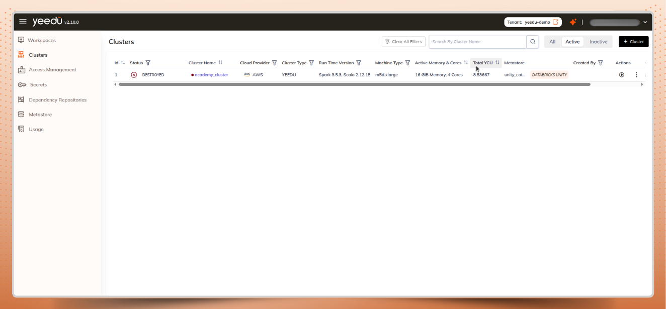 Cluster-Level Cost Visibility