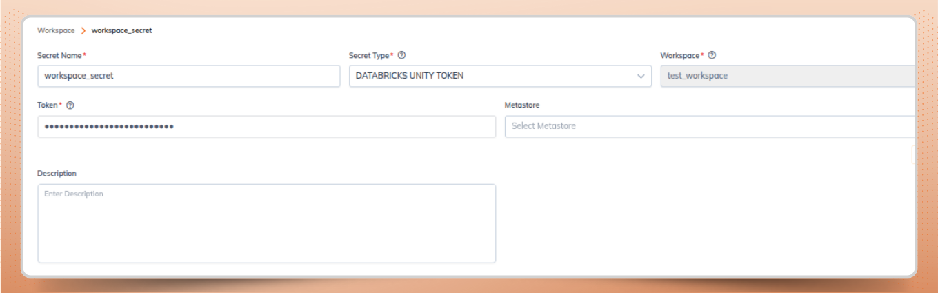 Levels and Workspace-Level Secrets