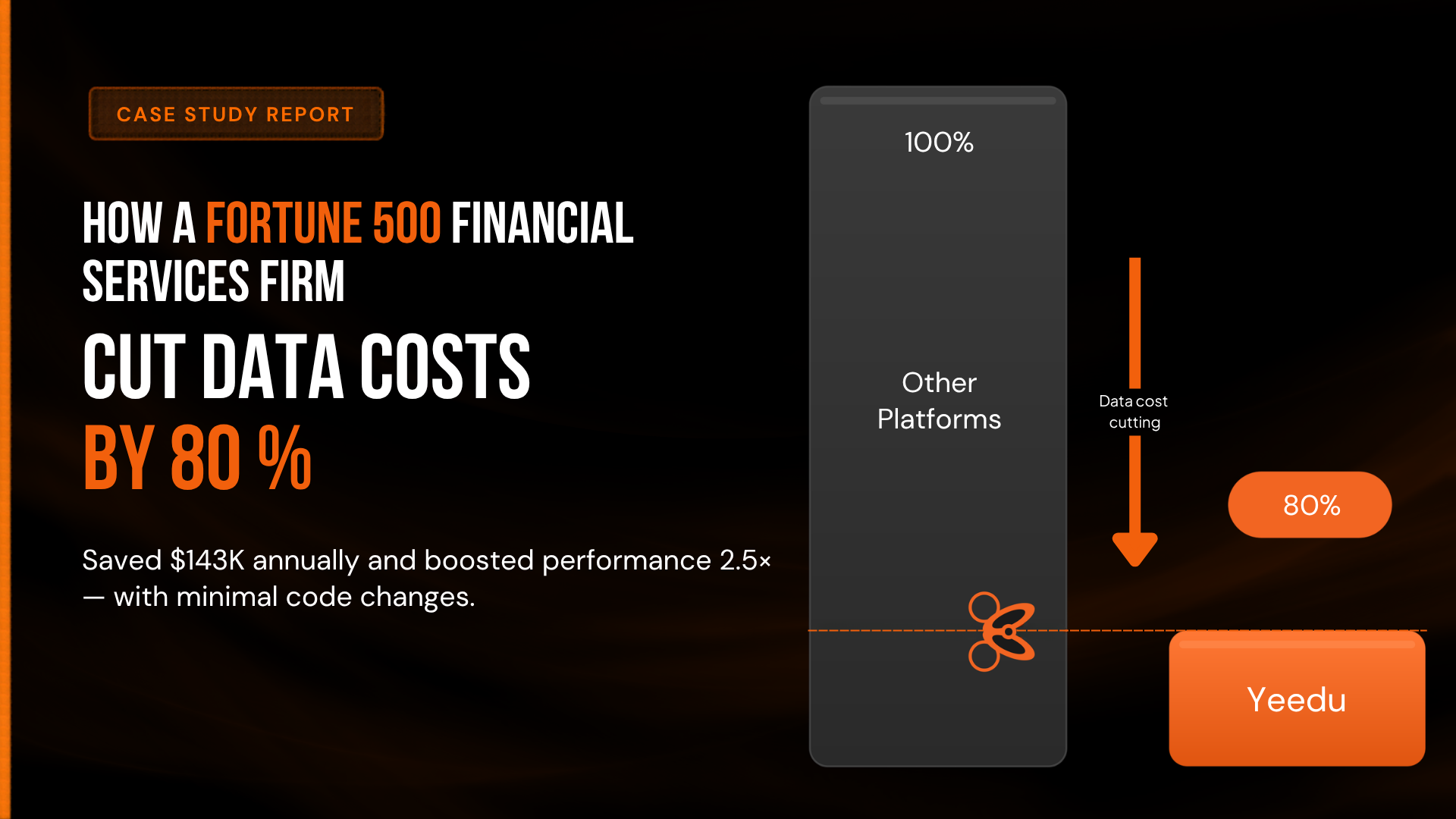 How a Fortune 500 Financial Services Firm Cut Data Costs by 80%