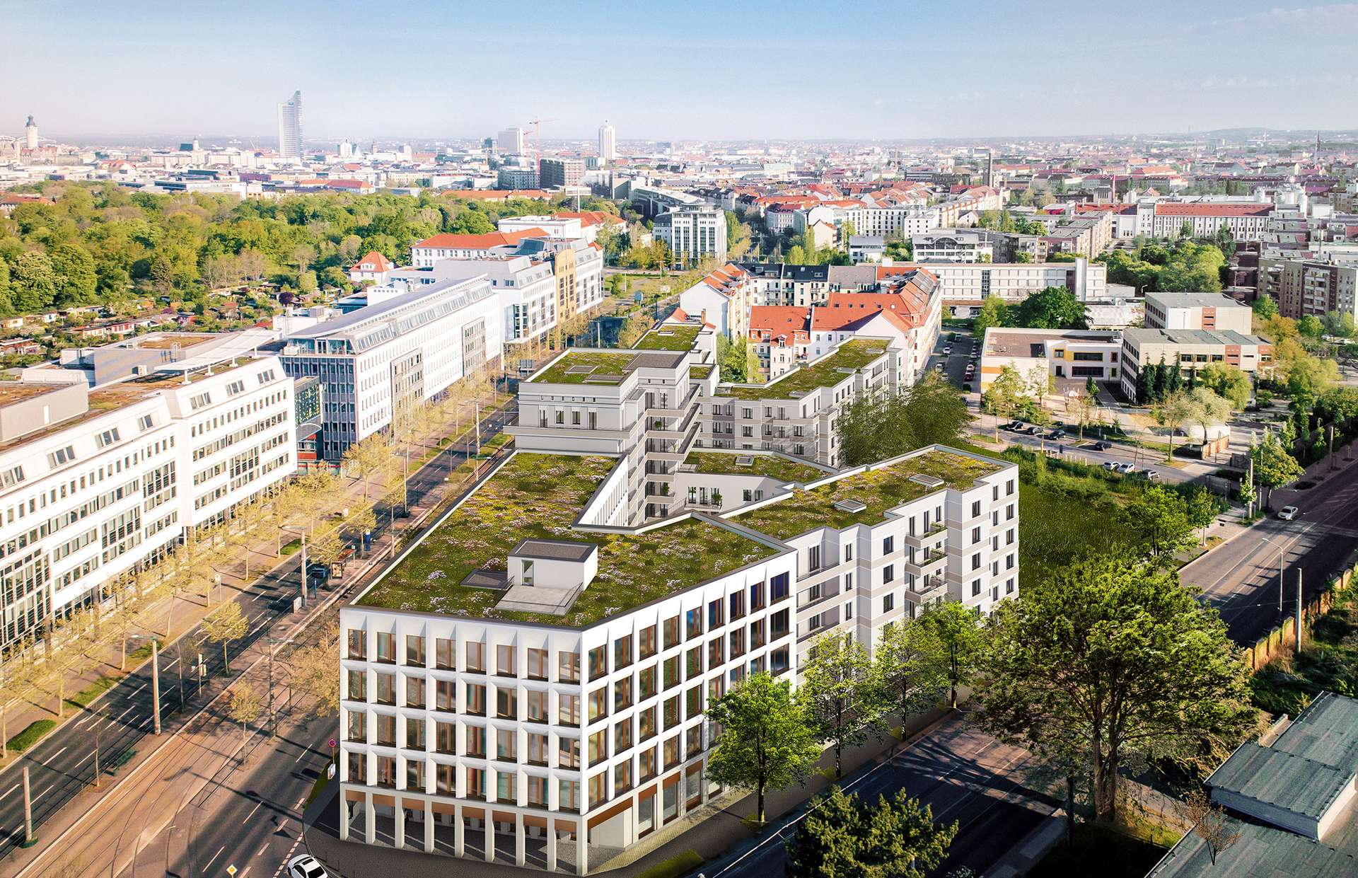objektbilder Visualisierung Gebäudeansicht