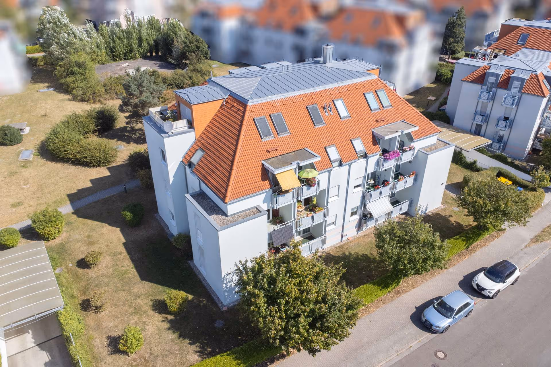 Hausansicht, Außenring 32-34