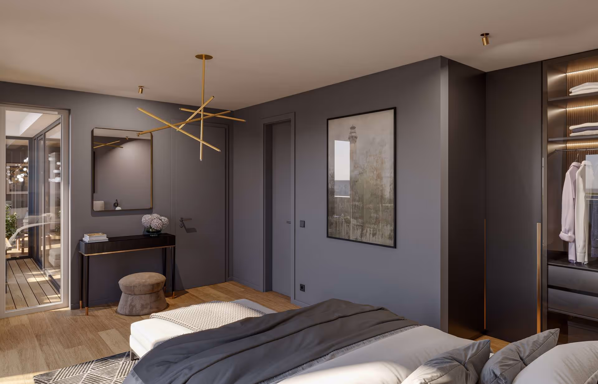 objektbilder Visualisierung Schlafen