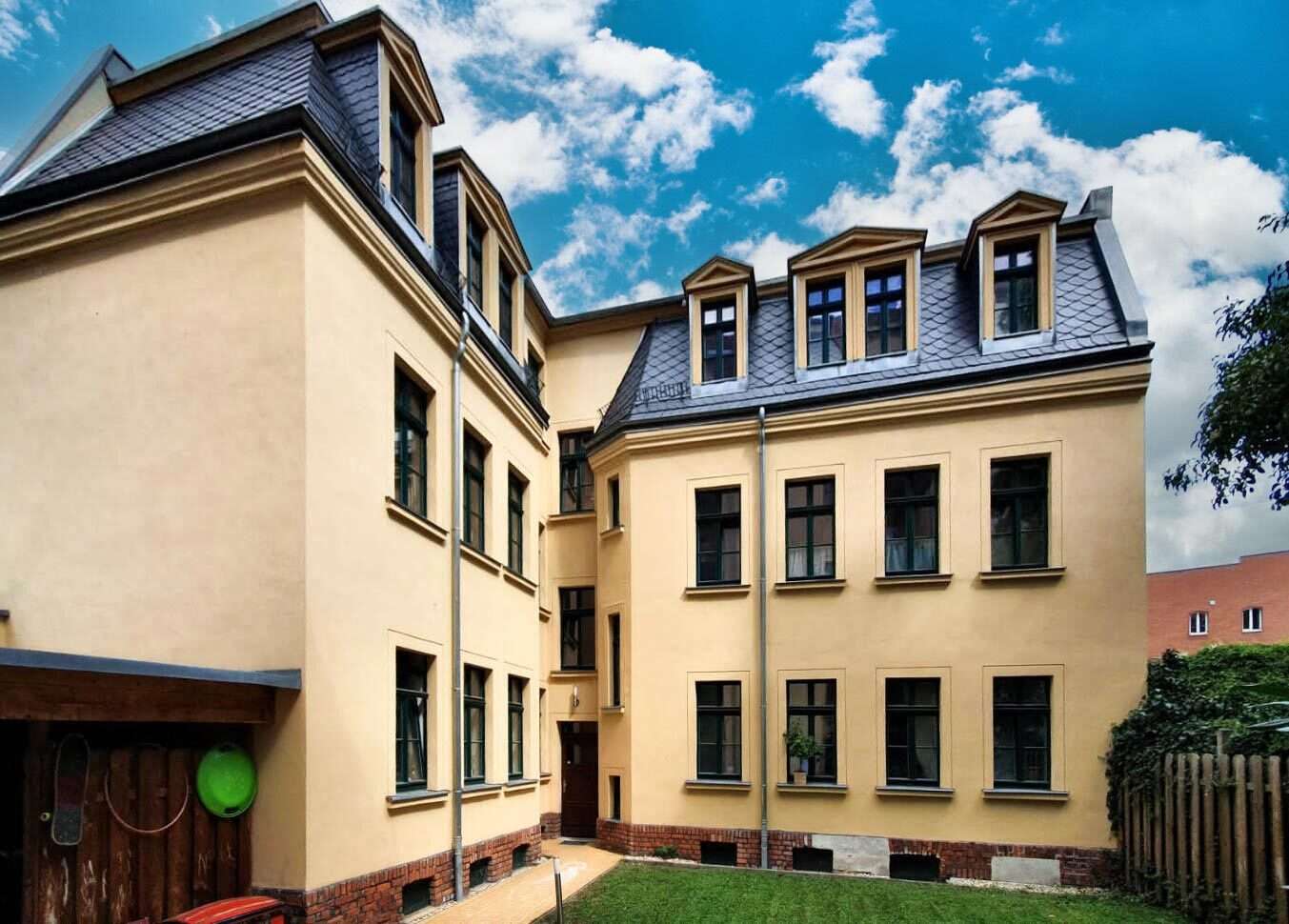 Hofansicht MFH Connewitz