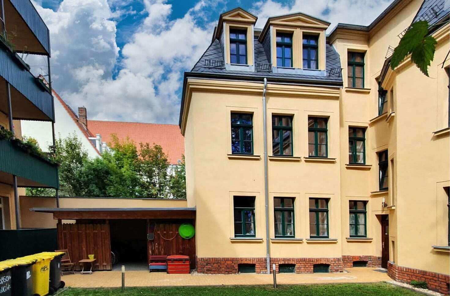 Hofansicht MFH Connewitz