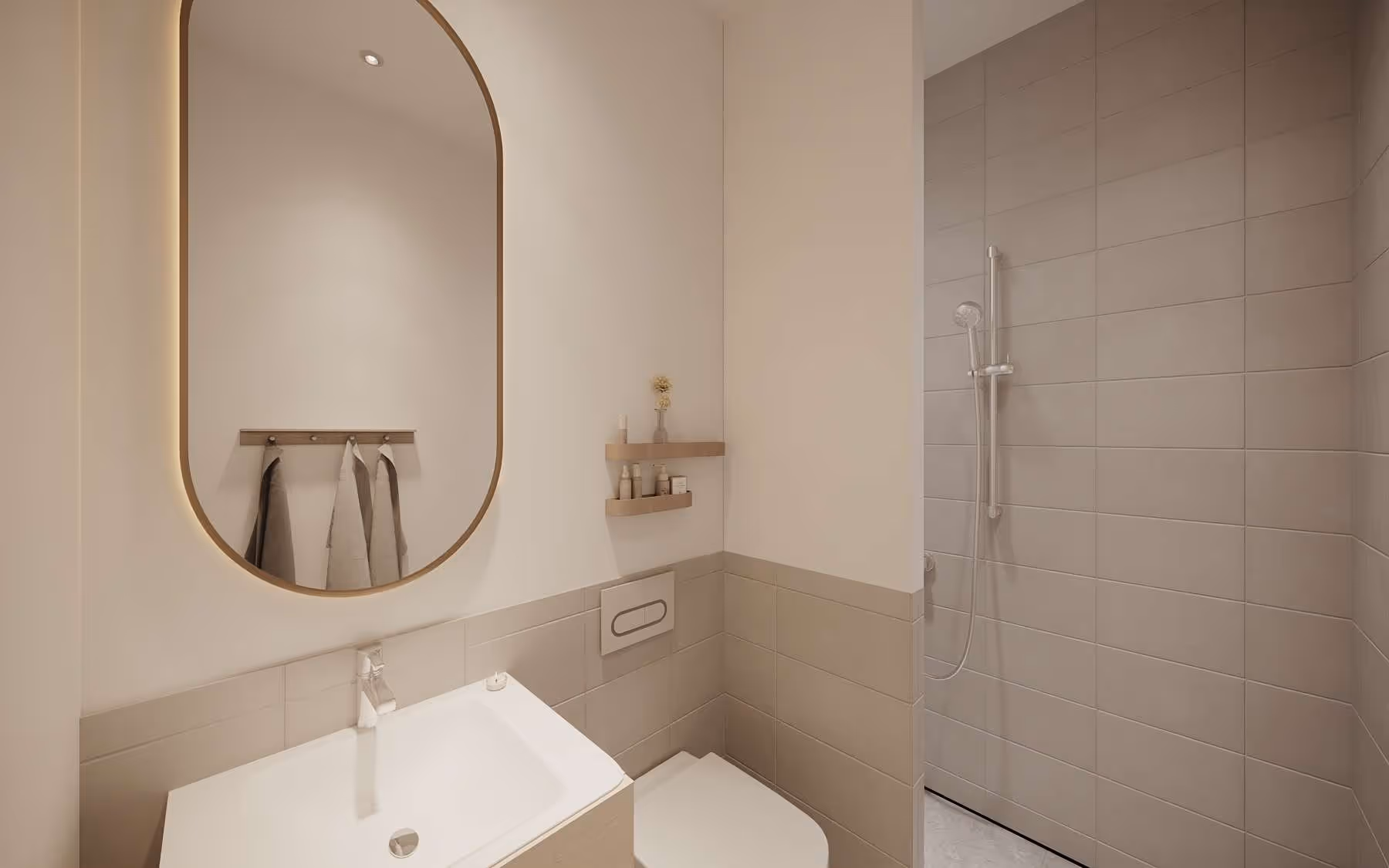 Visualisierung Duschbad