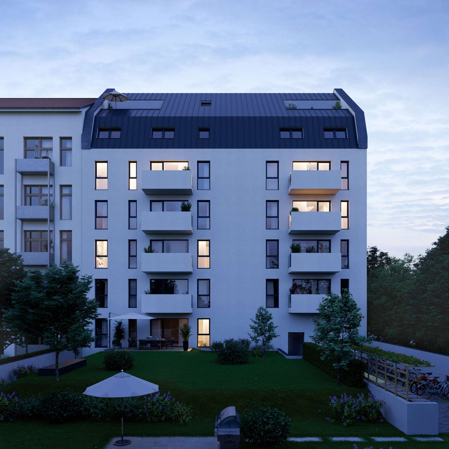 Visualisierung Rückansicht