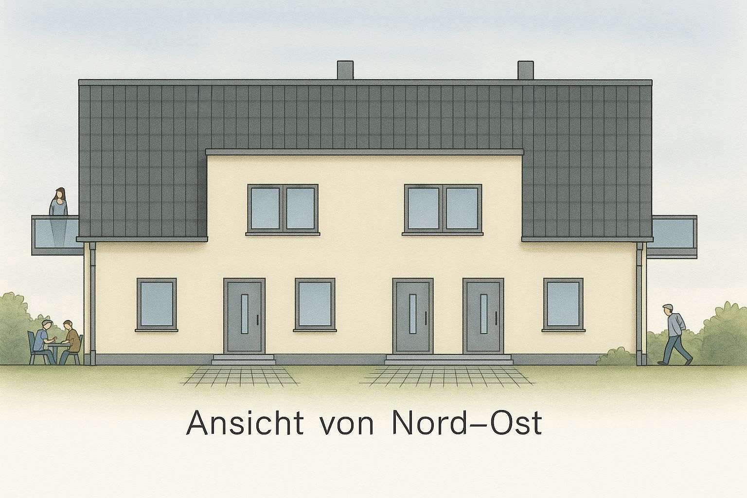 Ansicht Nord-Ost