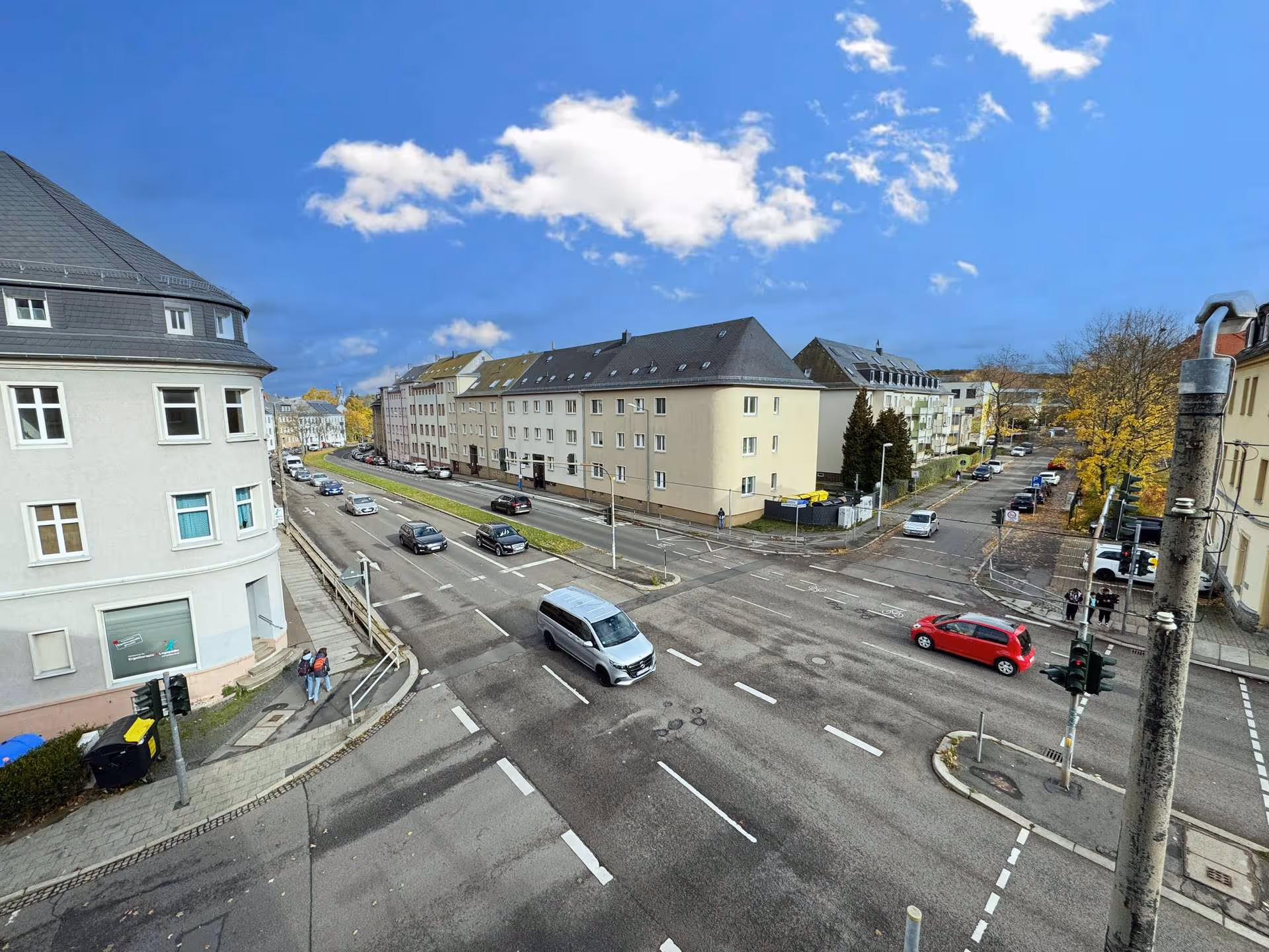 Aussicht auf Straße