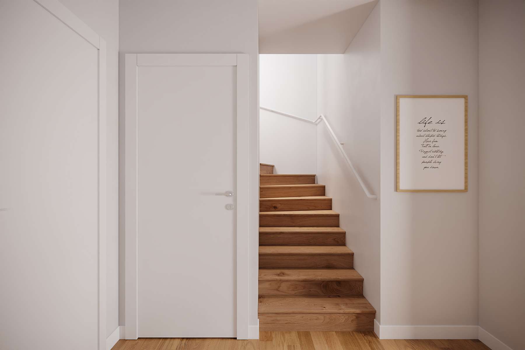 Visualisierung Treppenaufgang