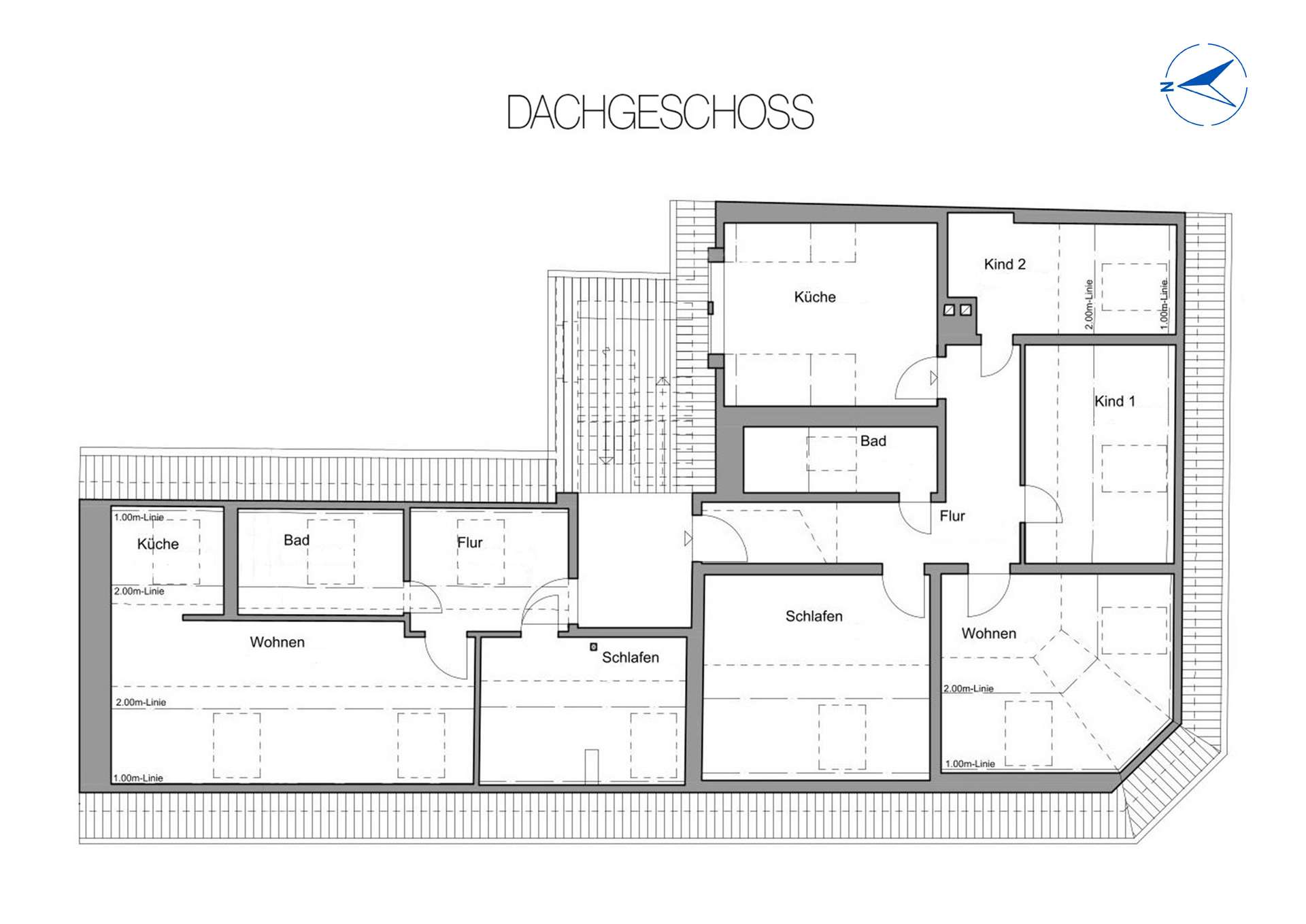 Grundriss Dachgeschoss