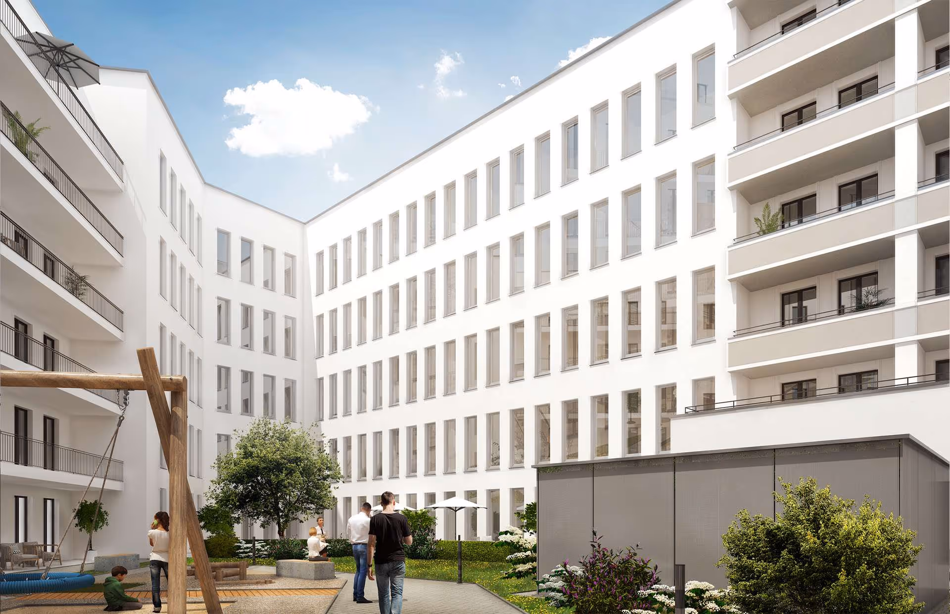 objektbilder Visualisierung Gebäudeansicht