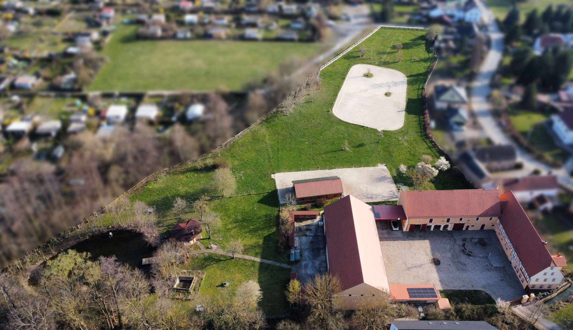 Ansicht Hof und Grundstück