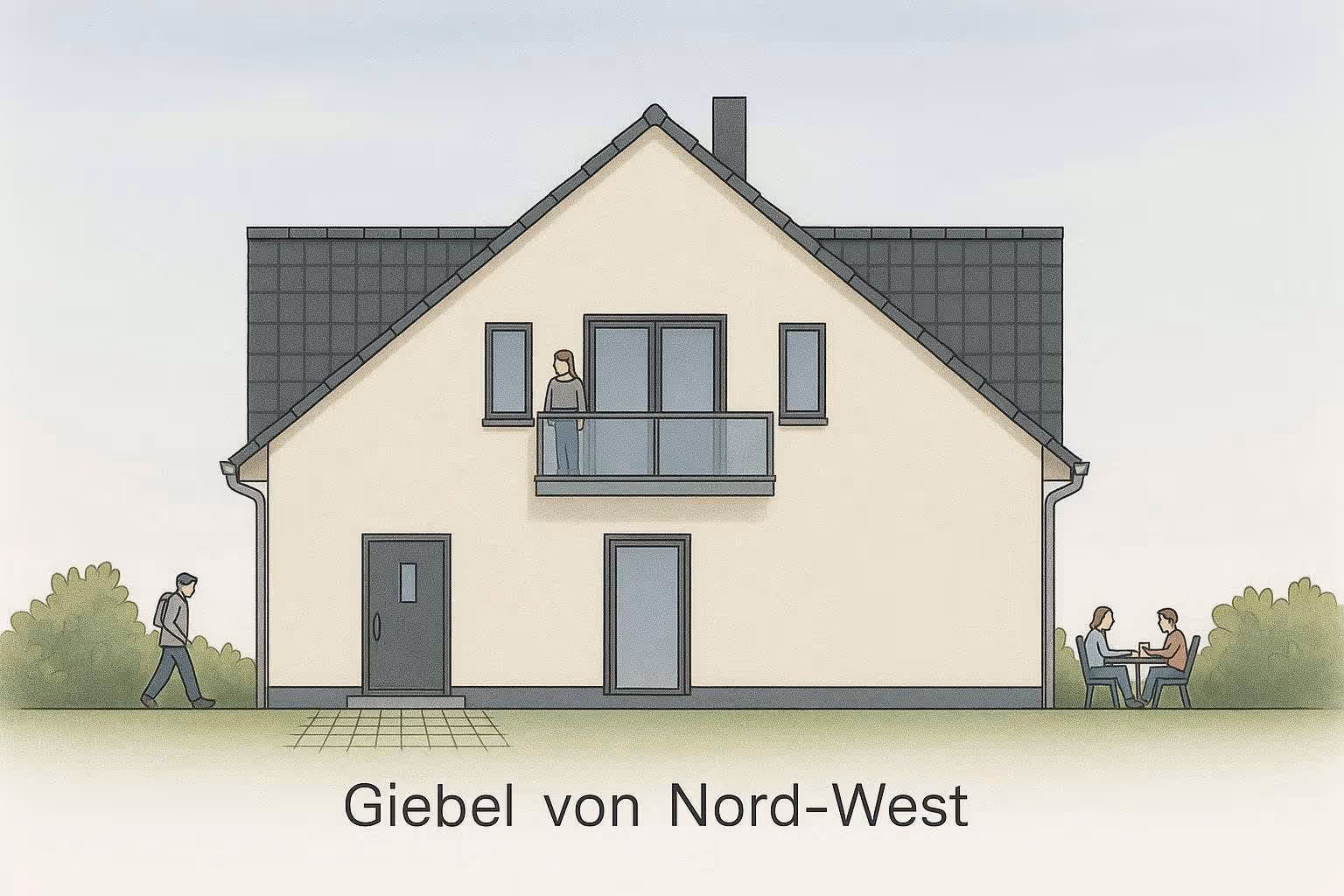 Ansicht Nord-West