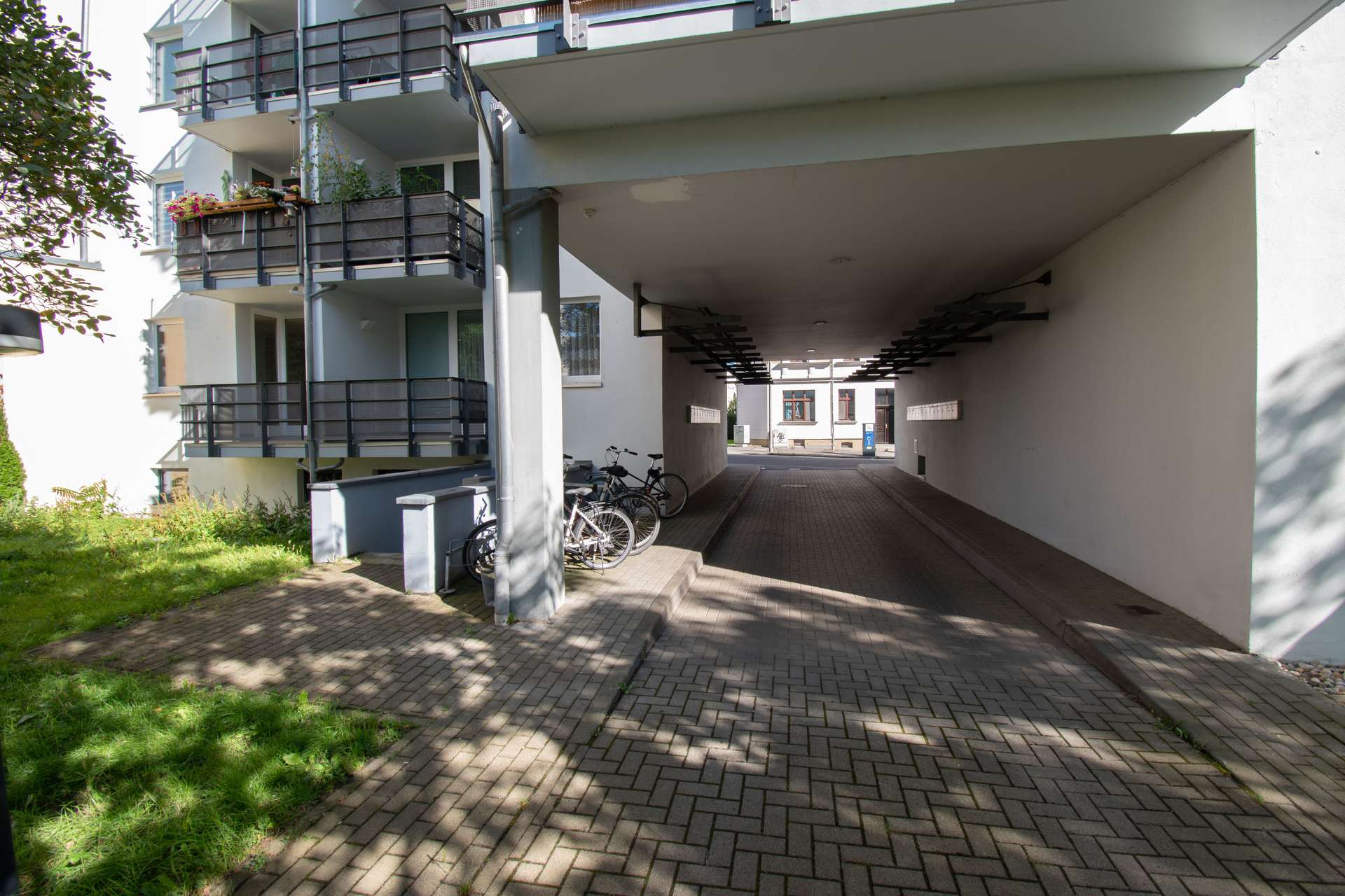 Hof-Durchfahrt