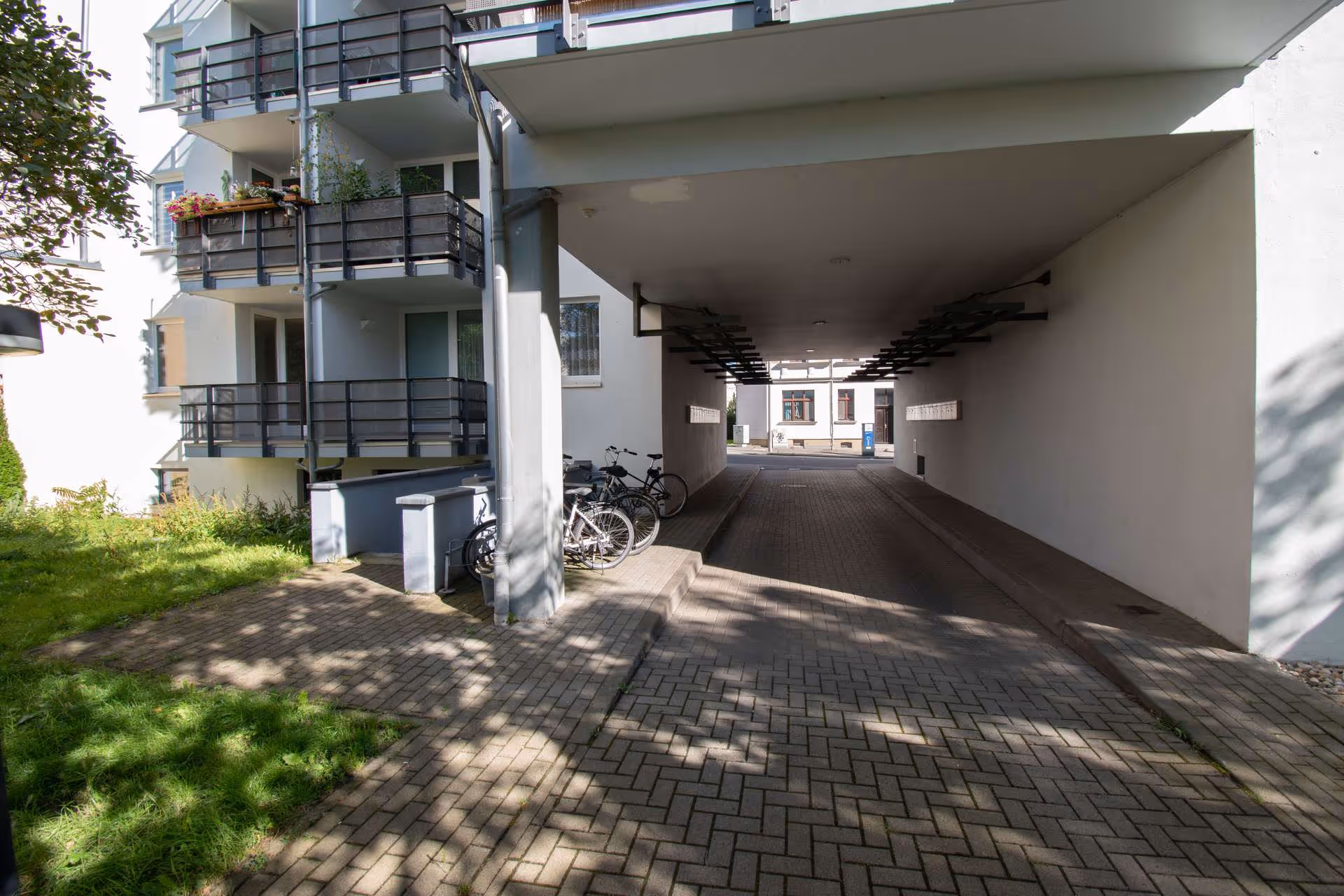 Hof-Durchfahrt