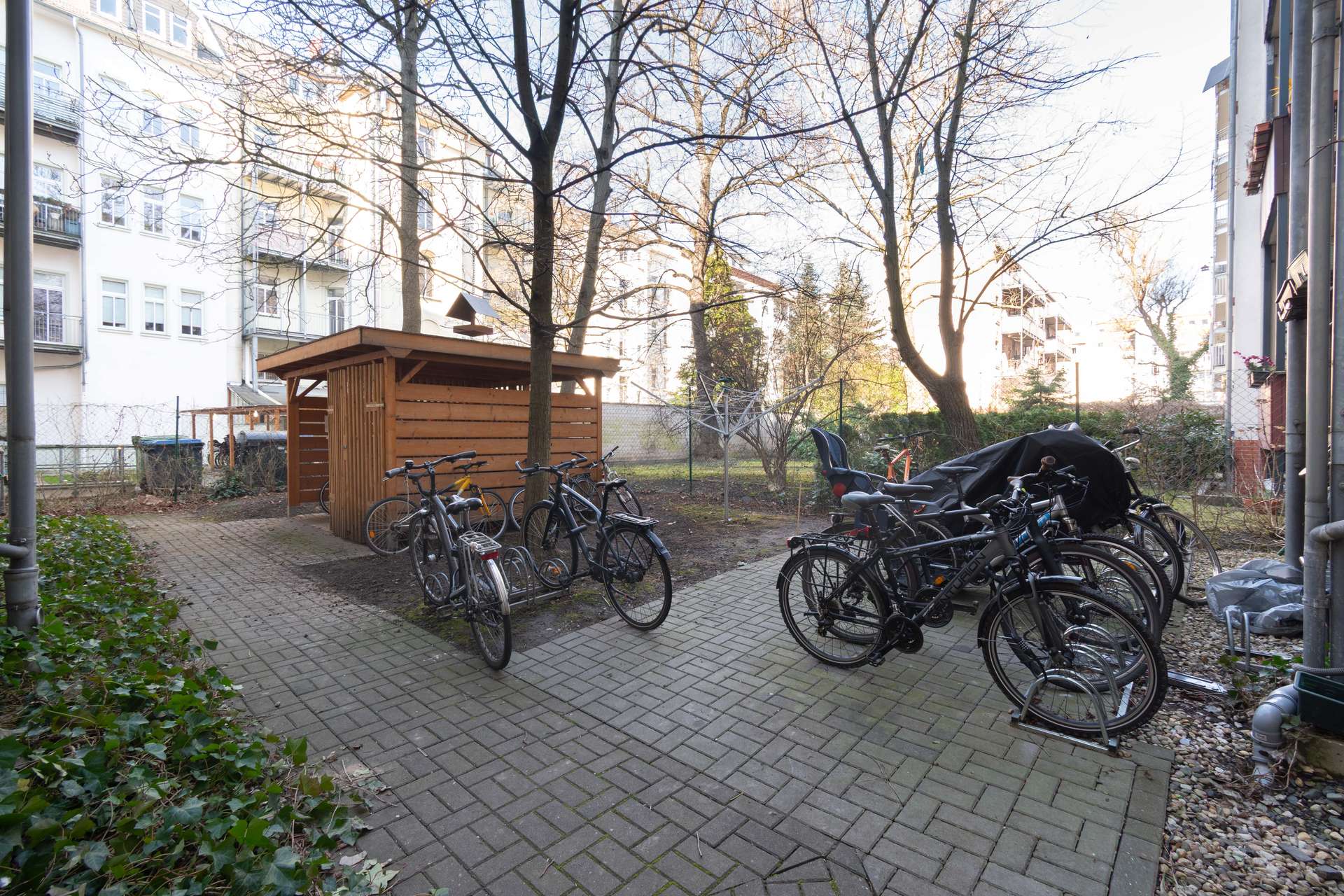 Fahrradstellplätze