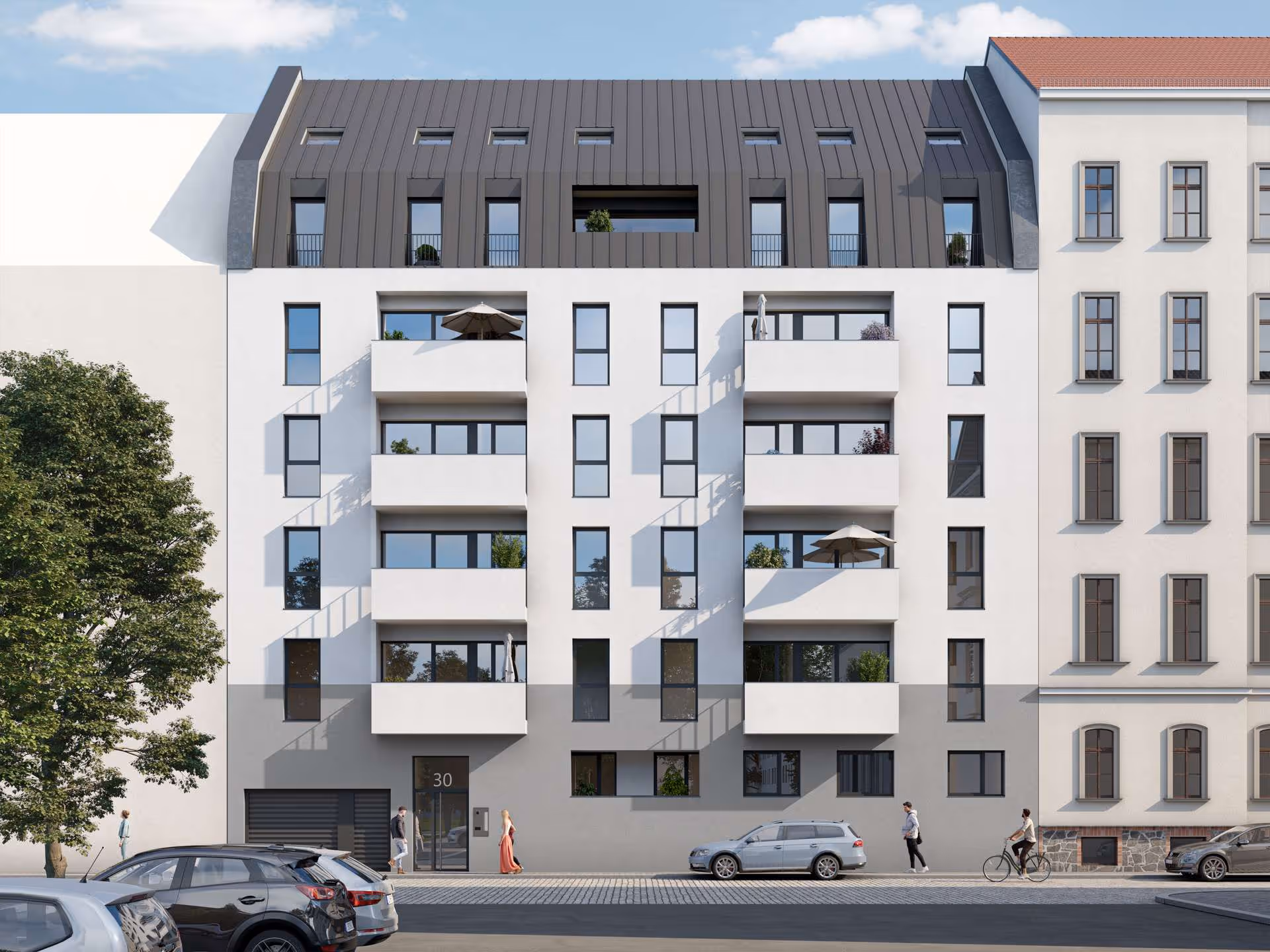 objektbilder Visualisierung Gebäudeansicht