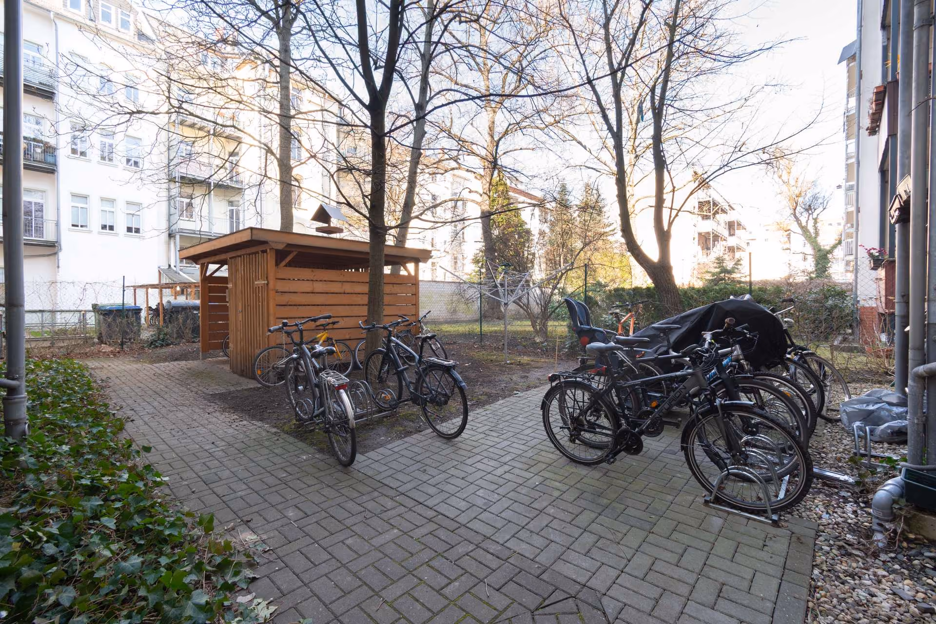 Fahrradstellplätze