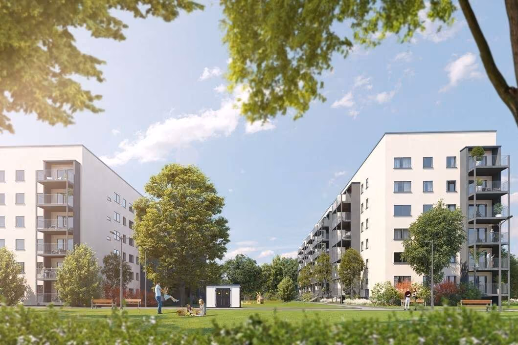 Visualisierung Gebäudeansicht