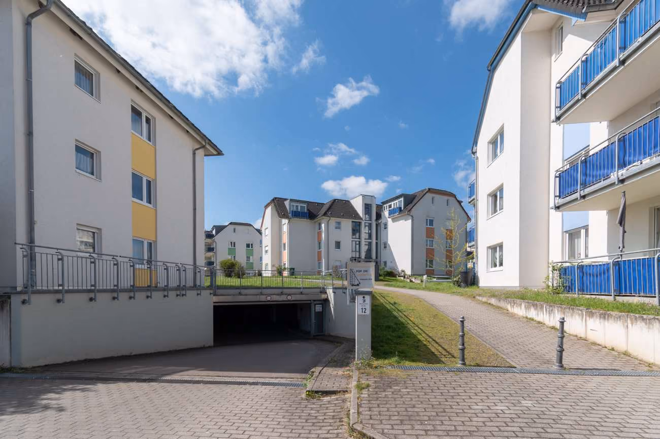 objektbilder Zugang Tiefgarage