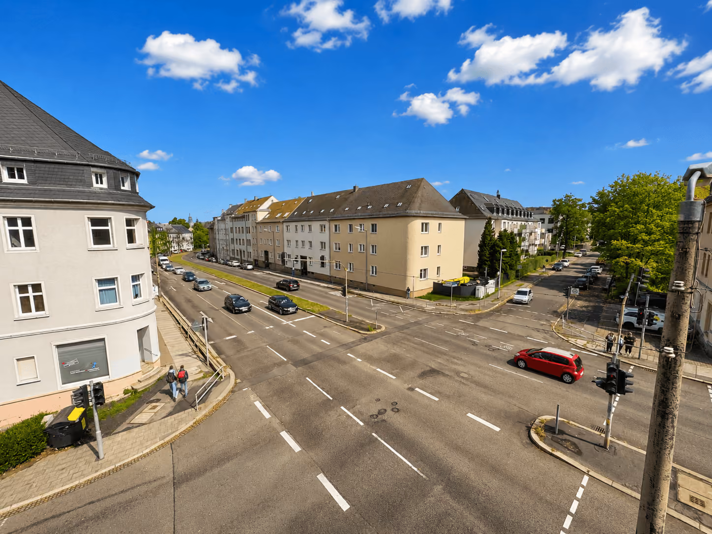 Aussicht auf Straße