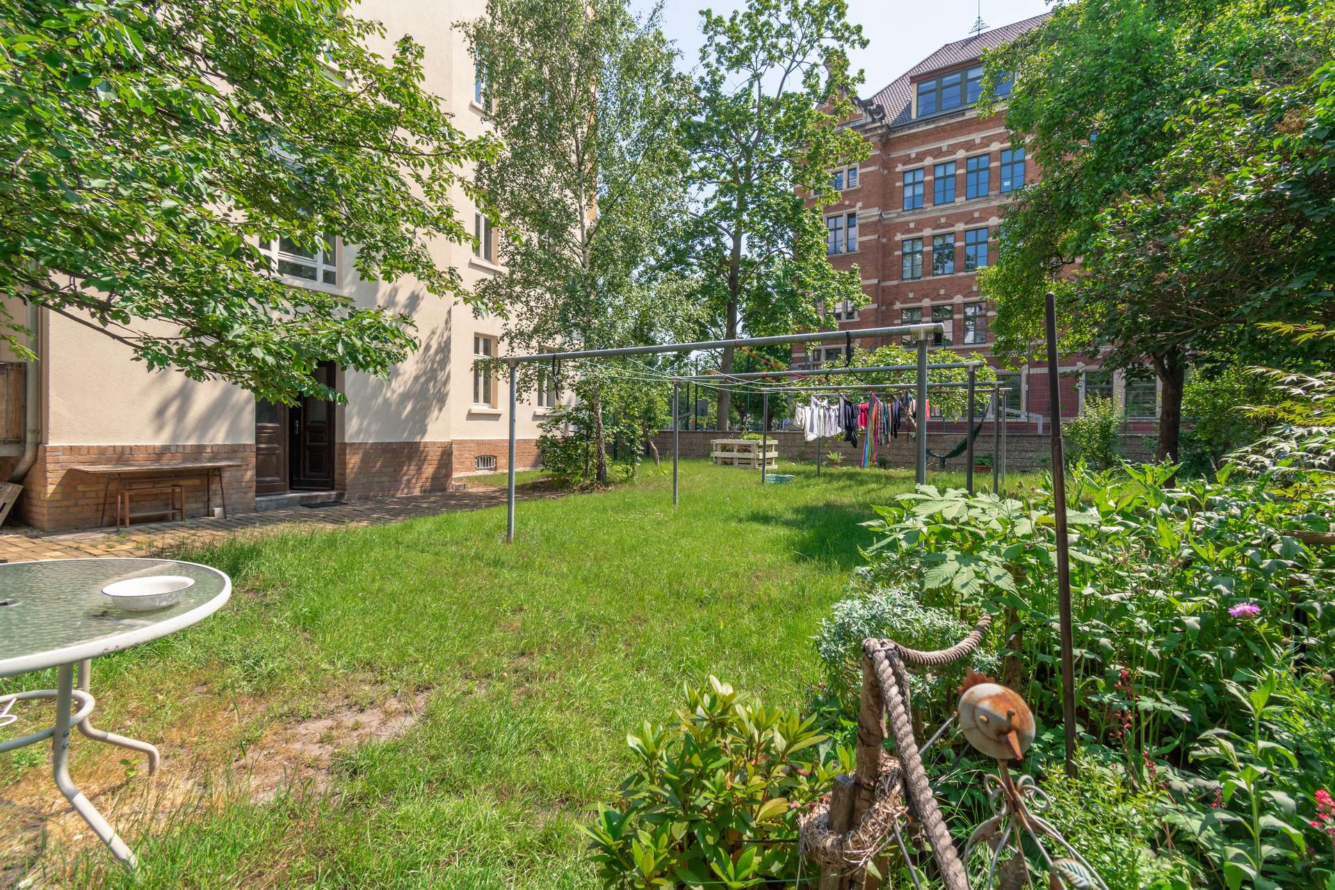Haus mit Fahrstuhl Garten